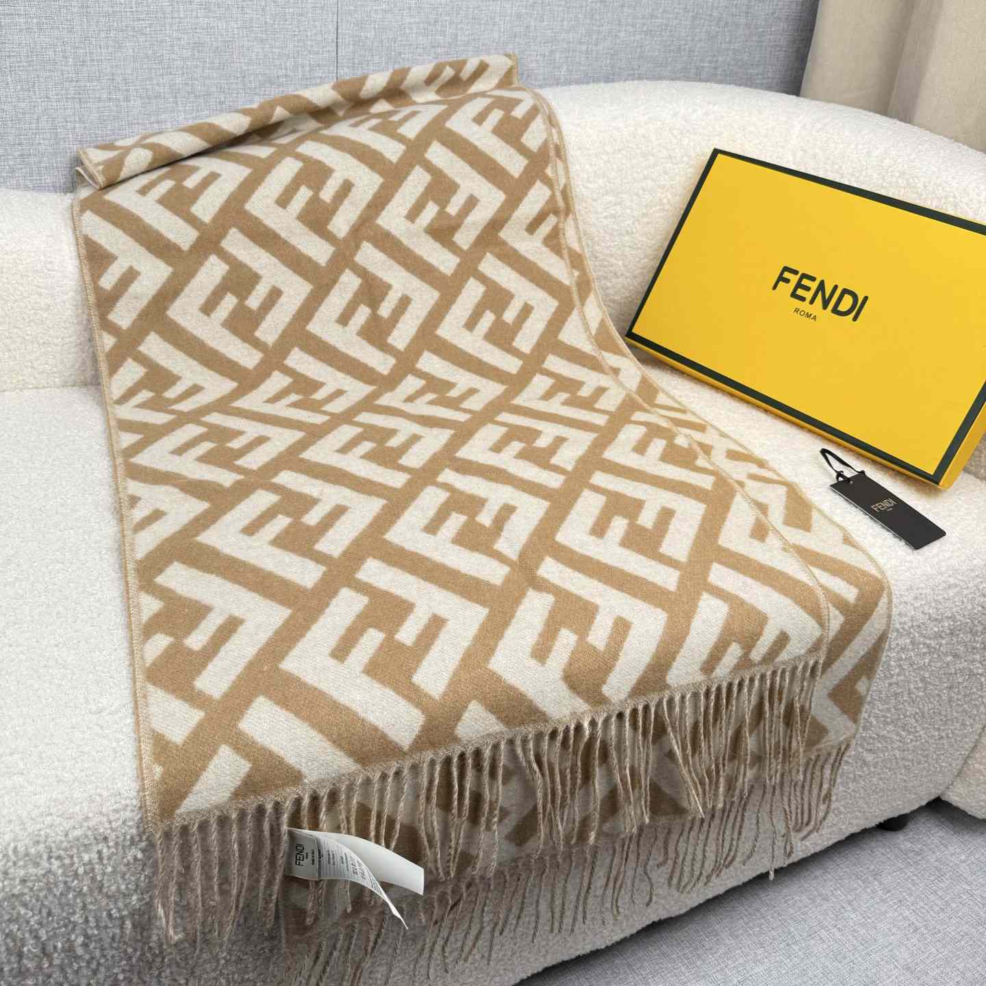 Fendi FF Scarf - DesignerGu