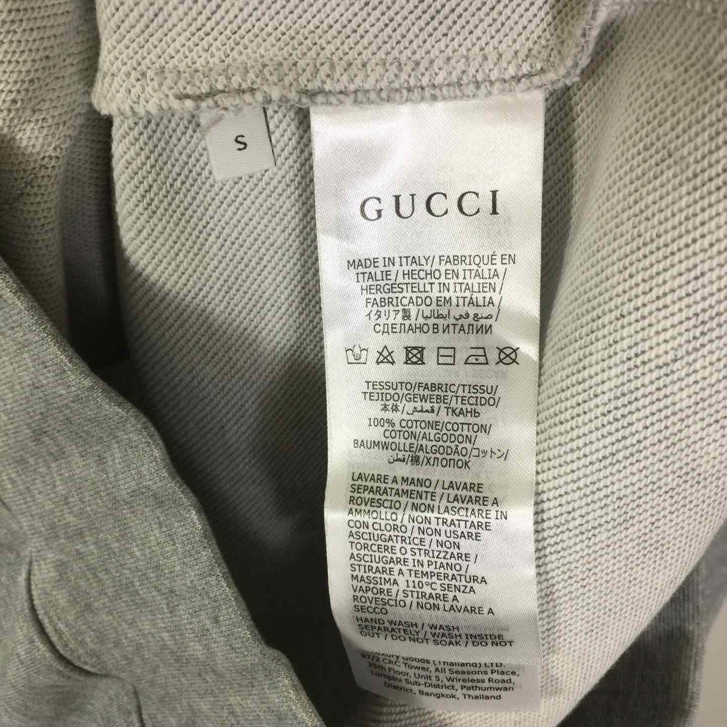 Gucci Printed Cotton Jersey Sweatshirt - DesignerGu