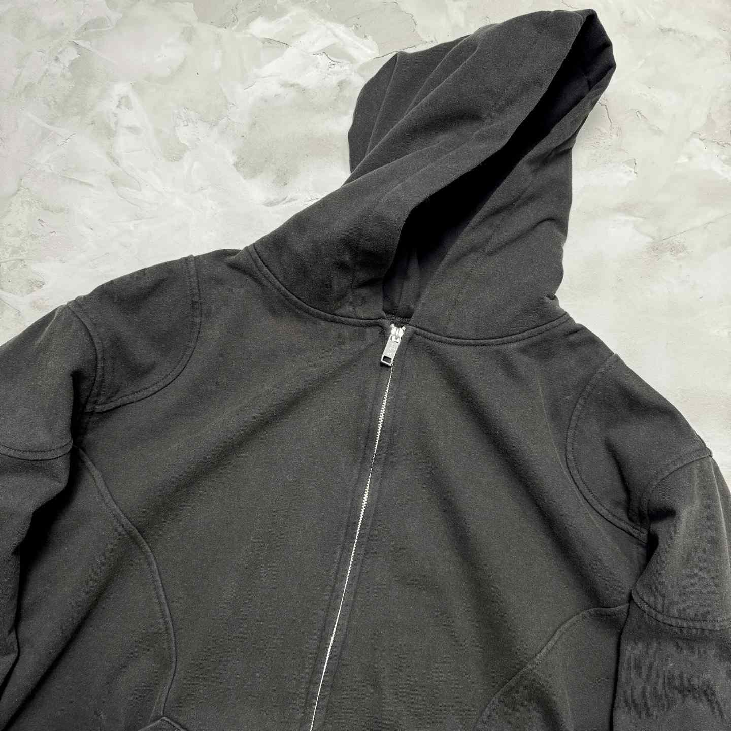 Enfants Riches Déprimés Cotton Jersey Zip-Up Hoodie - DesignerGu