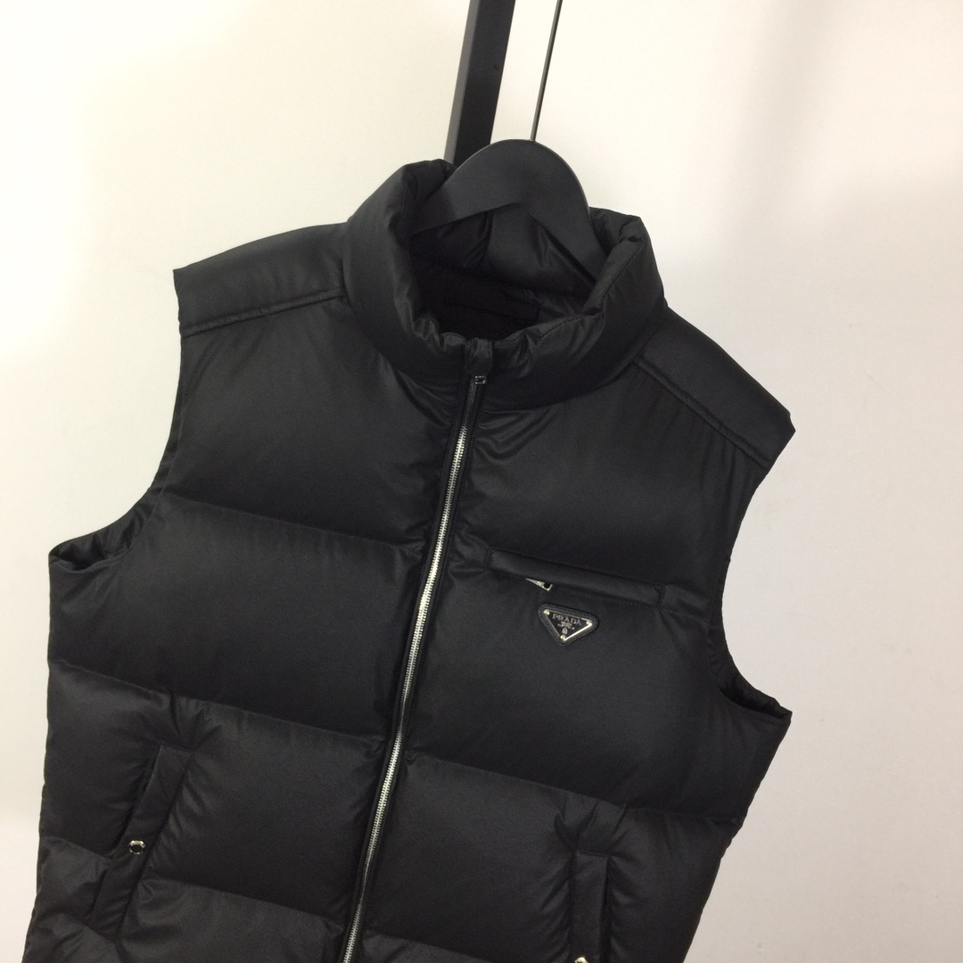 Prada Padded Re-Nylon Vest - DesignerGu