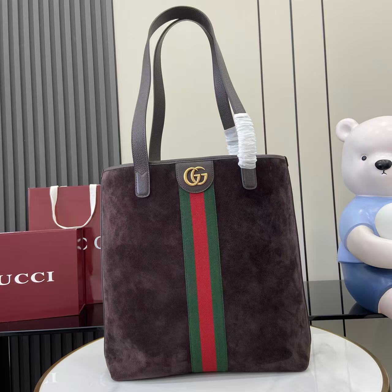 Gucci Ophidia Medium Tote Bag - DesignerGu