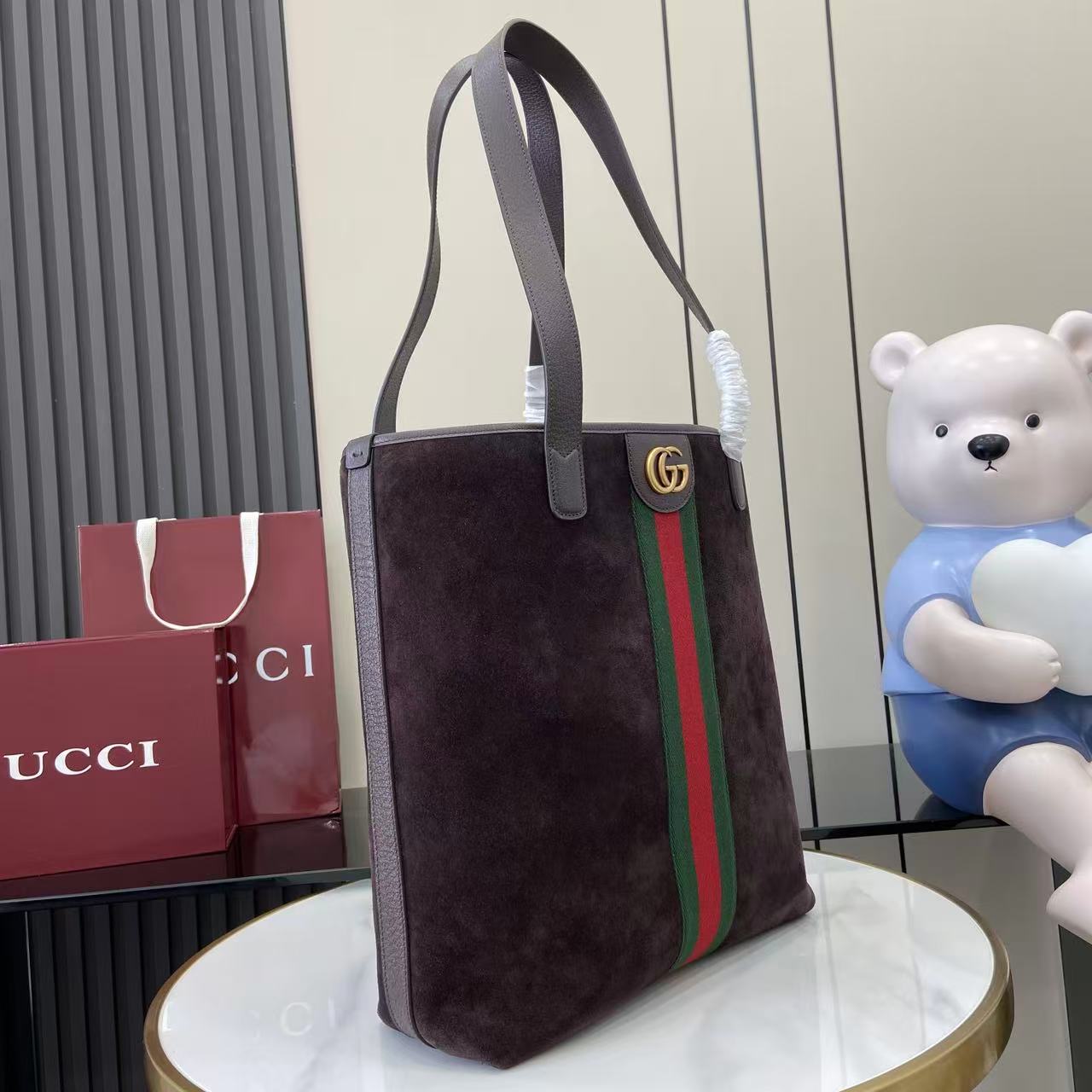 Gucci Ophidia Medium Tote Bag - DesignerGu
