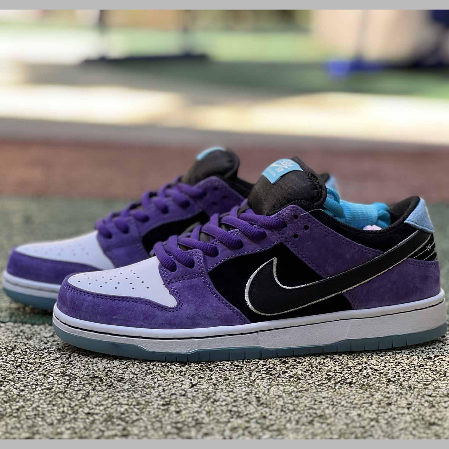 Nike SB Dunk Low Pro “Court Purple/Black/White” – S2 Pure Original Version HJ0513-500 - DesignerGu