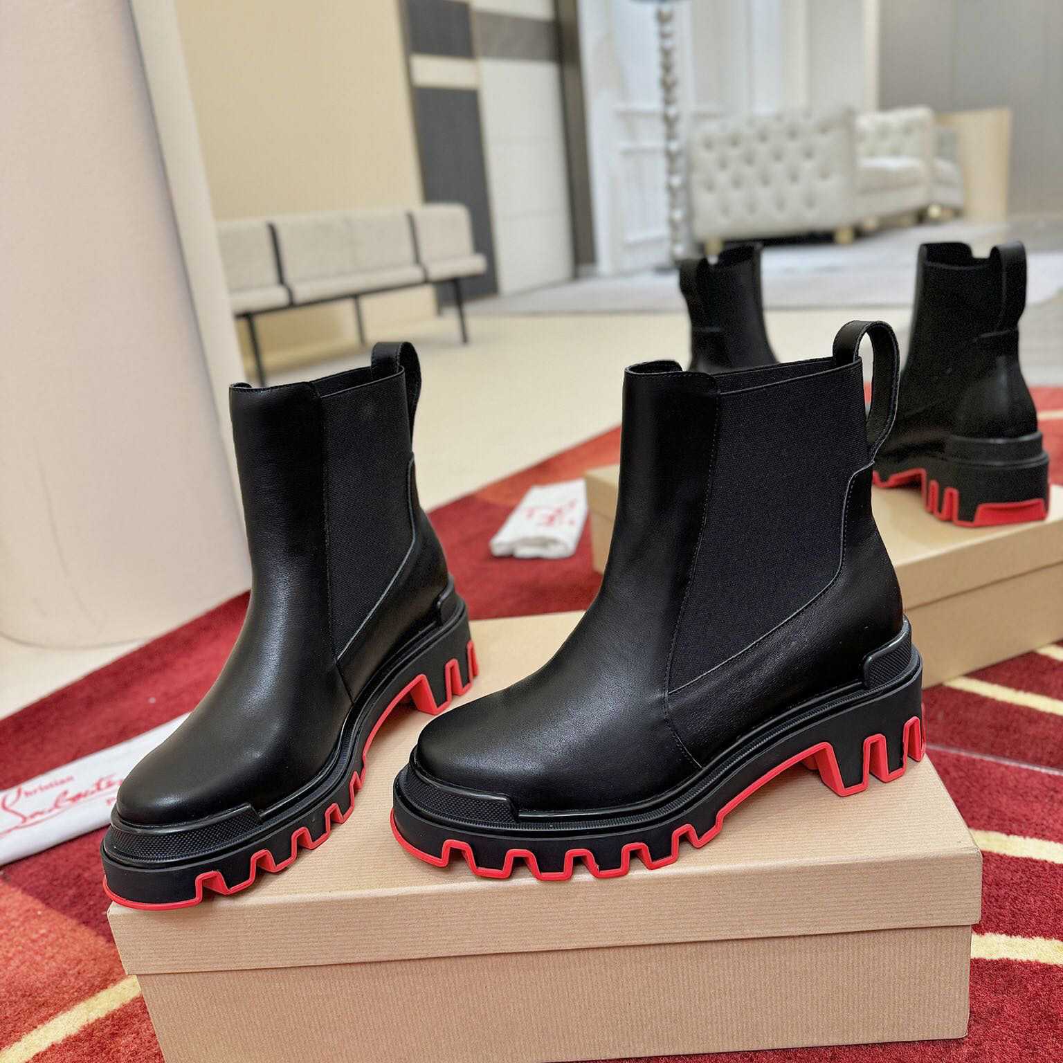 Christian Louboutin Marchacroche Dune Boots  - DesignerGu