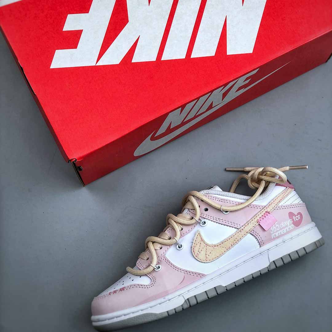 Nike SB Dunk Low “Valentine’s Day Pink” DD1391-103 - DesignerGu