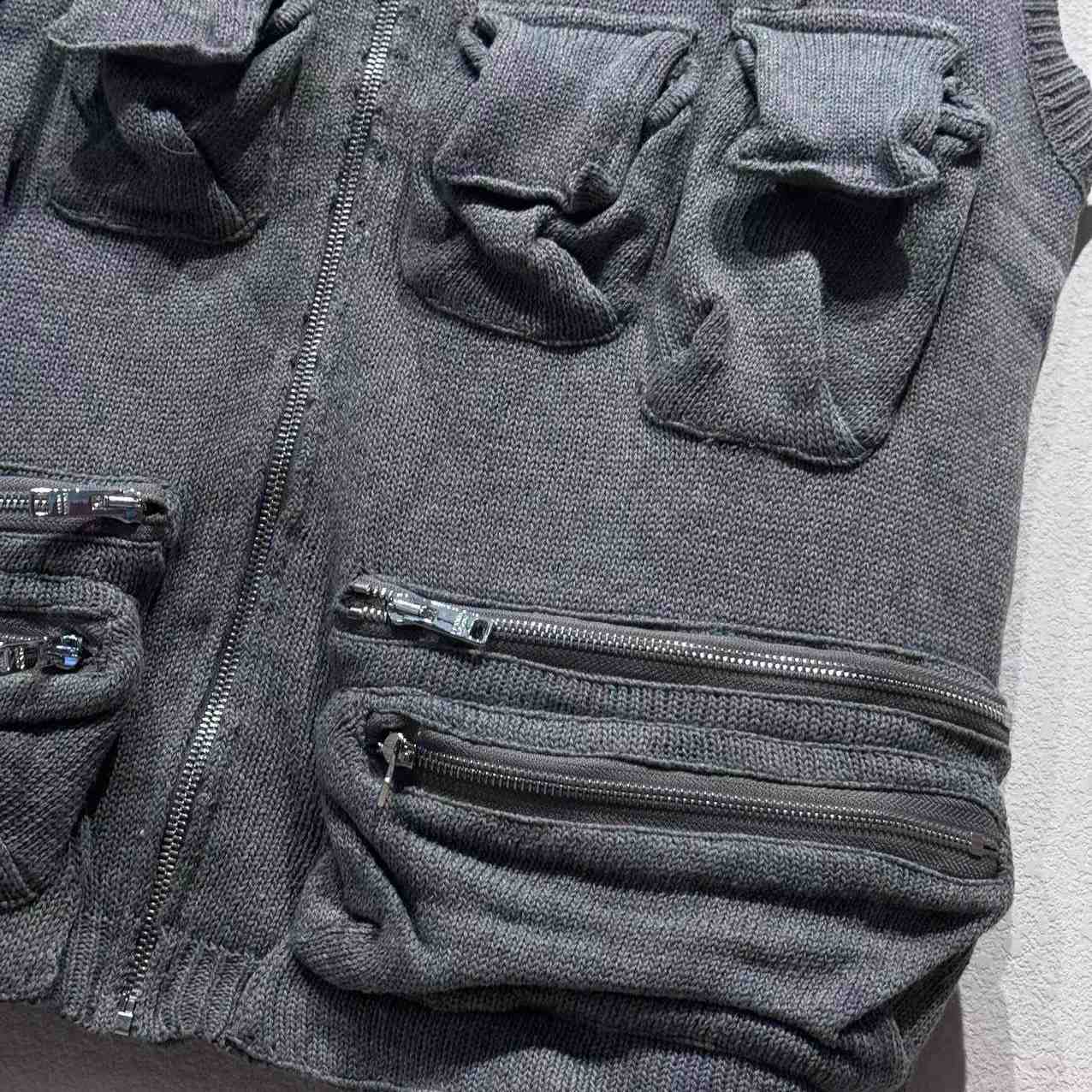 Prada Shetland Wool Sweater Vest - DesignerGu