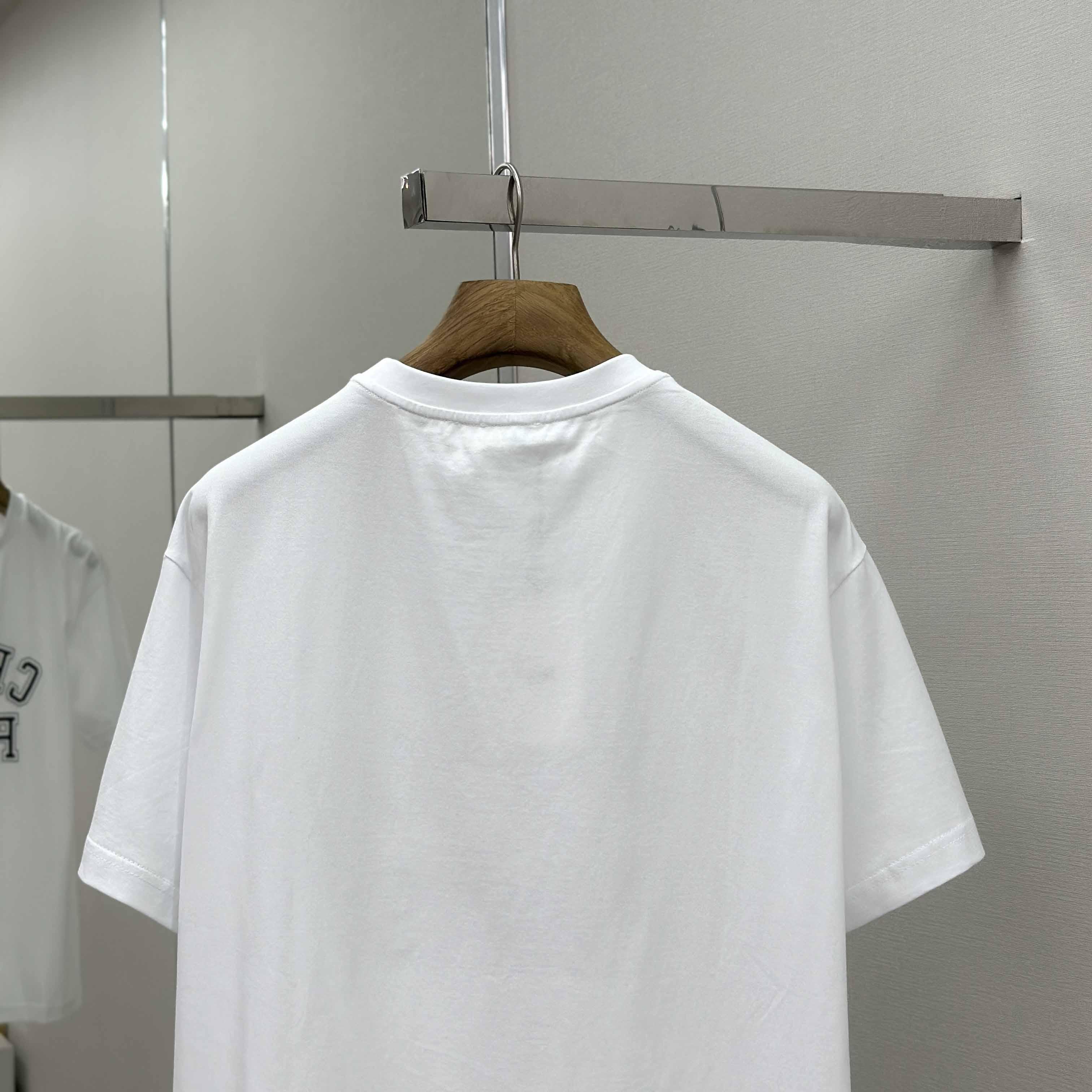 Celine Loose T-shirt In Cotton Jersey - DesignerGu
