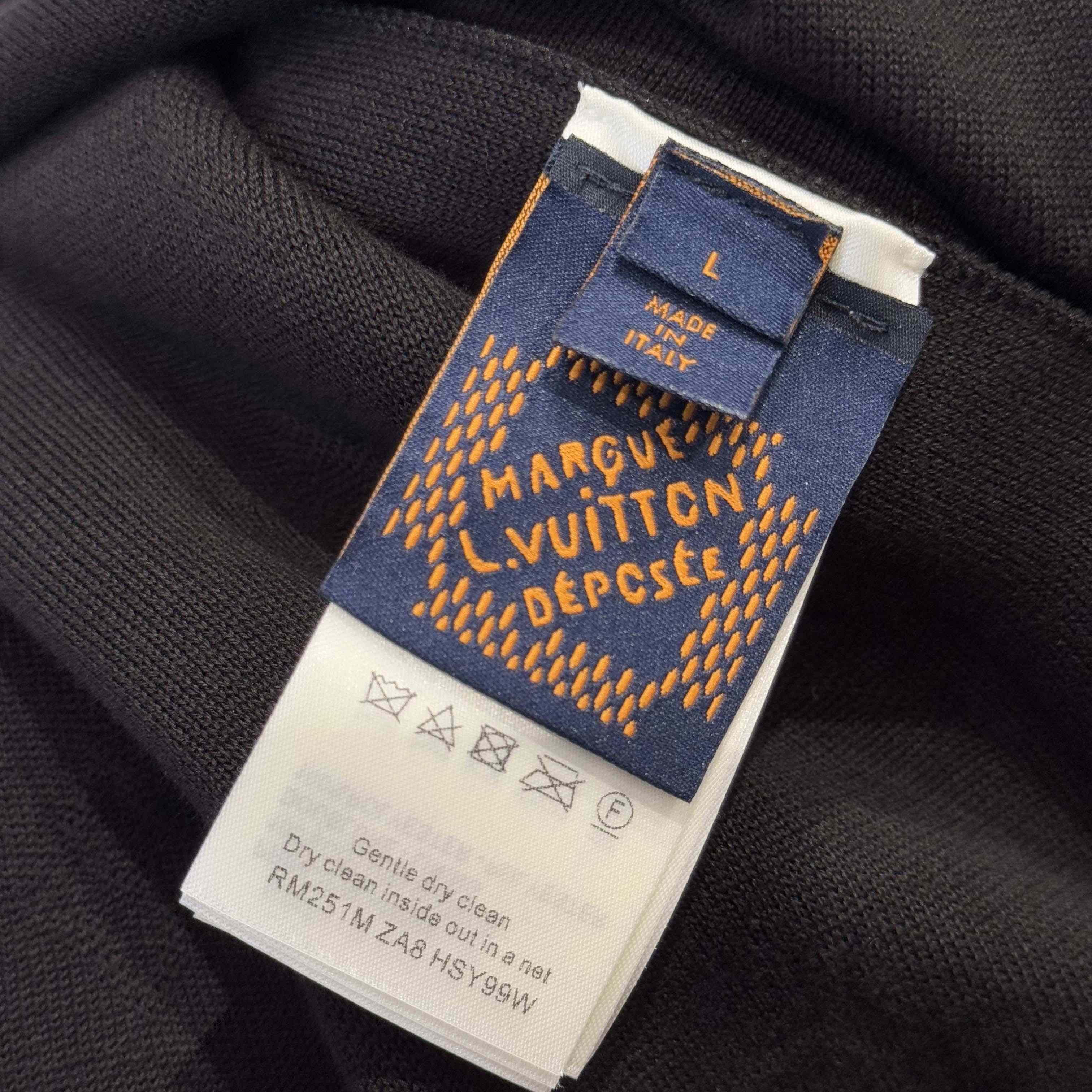 Louis Vuitton Embossed Monogram Jersey Tracksuit Top    - DesignerGu