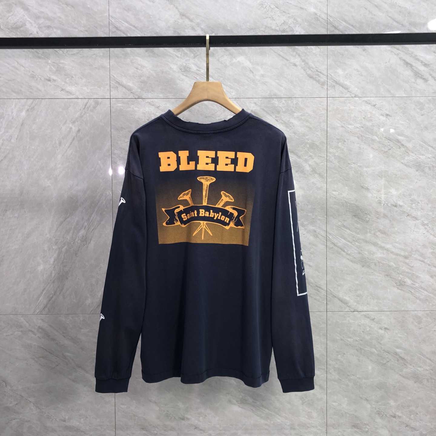 Saint Michael FW25 LS Tee  - DesignerGu