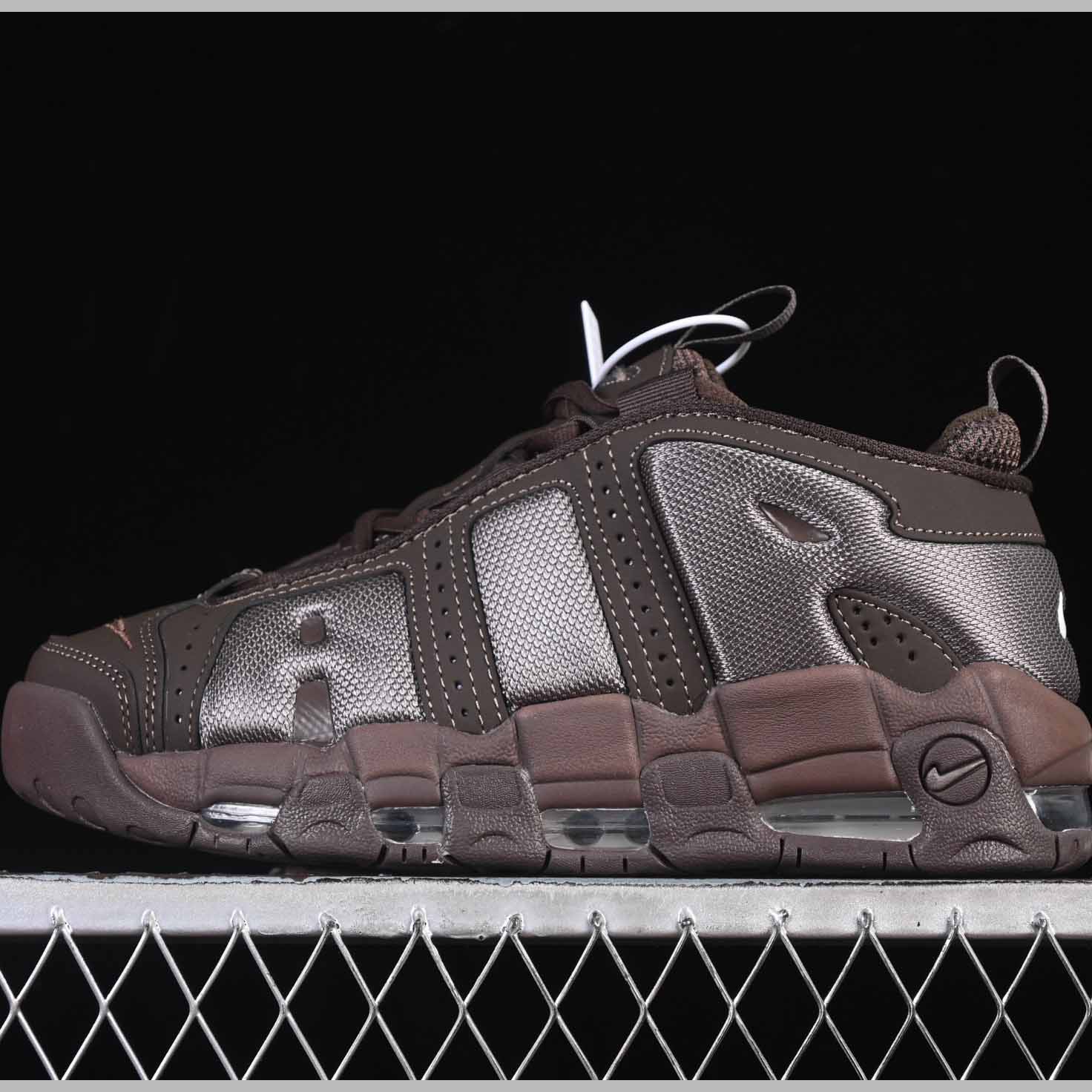Nike Air More Uptempo “Wheat Brown” Pippen Retro High-Top Basketball Shoes FZ3055-200 - DesignerGu