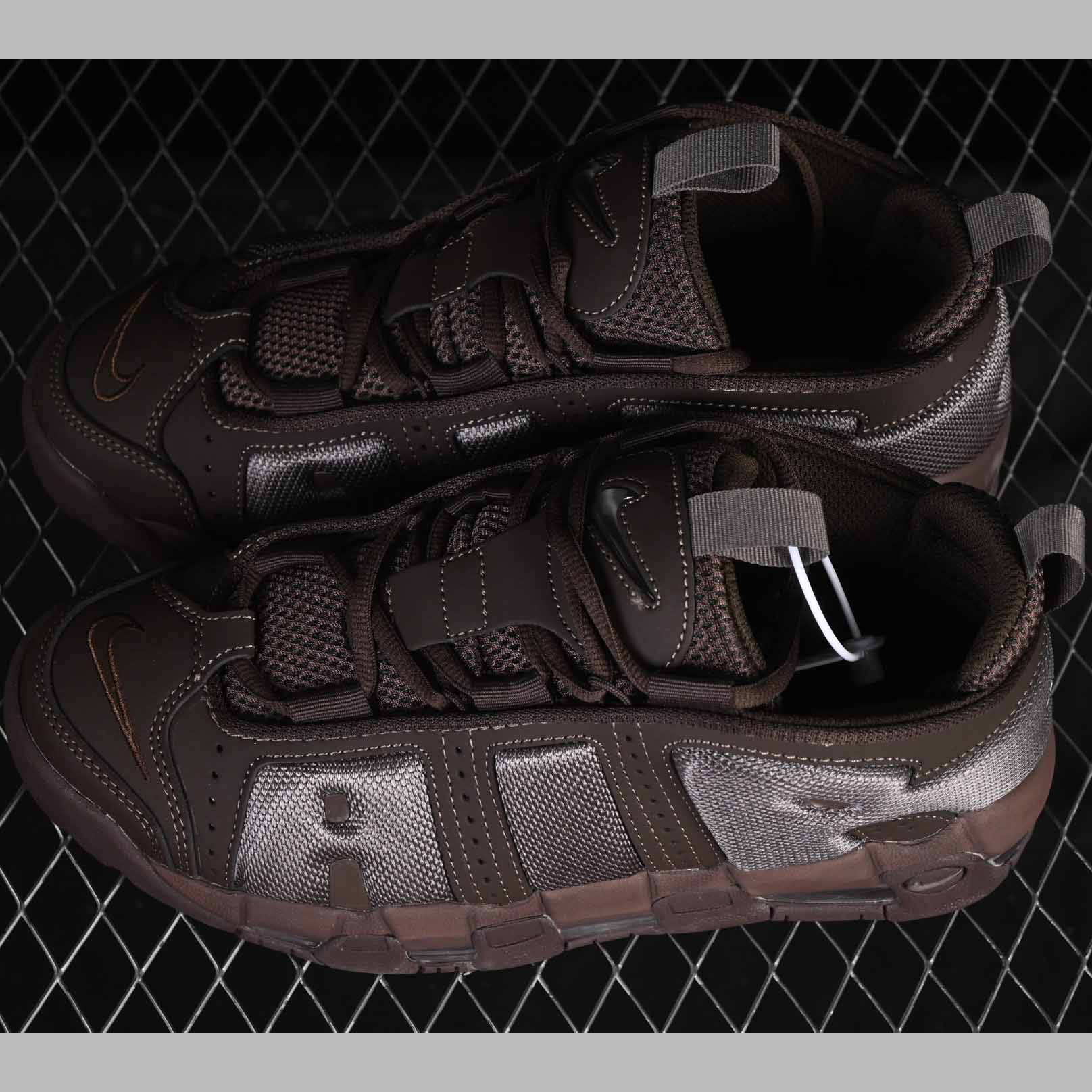 Nike Air More Uptempo “Wheat Brown” Pippen Retro High-Top Basketball Shoes FZ3055-200 - DesignerGu