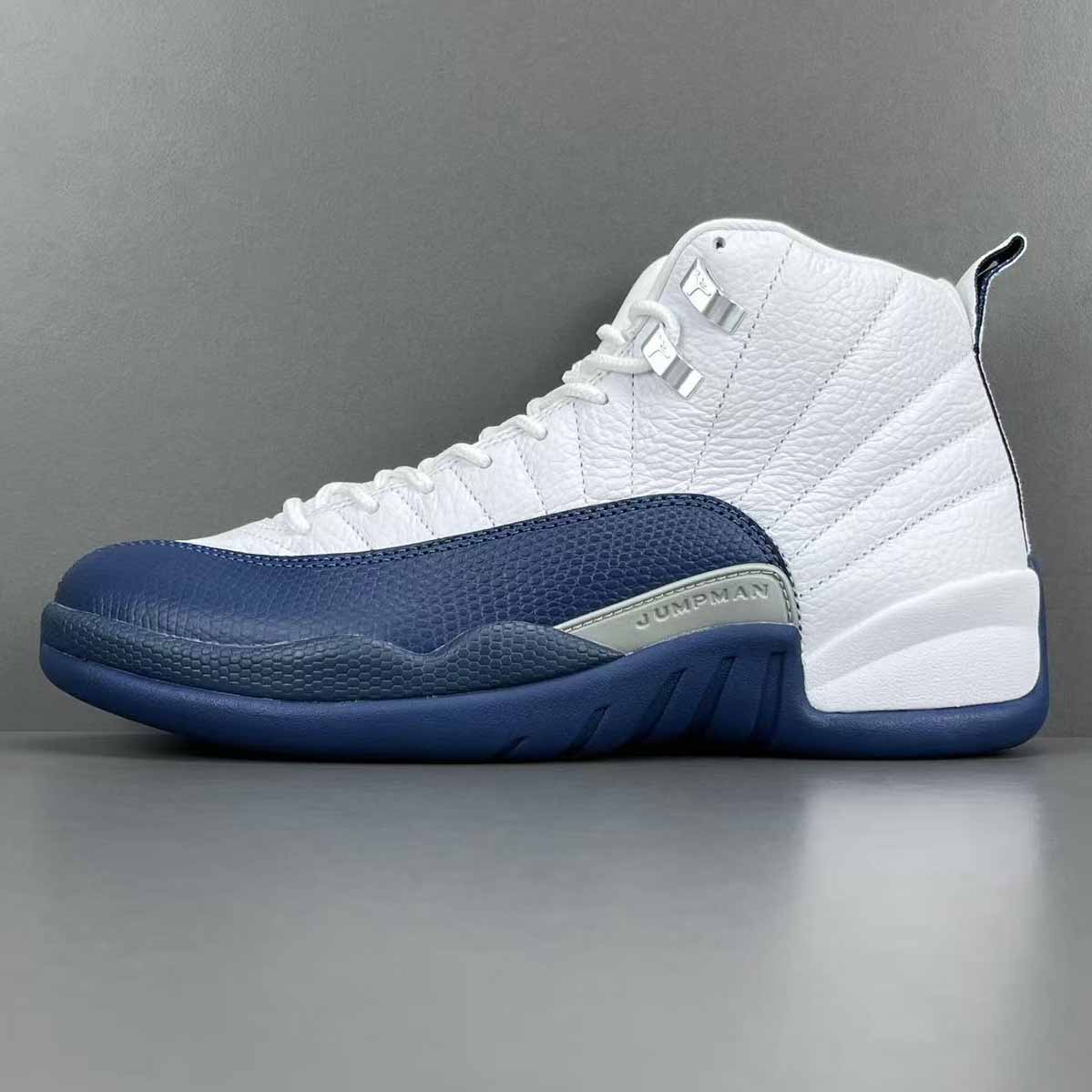 Air Jordan 12 Retro “French Blue” CT8013-114 shoes - DesignerGu