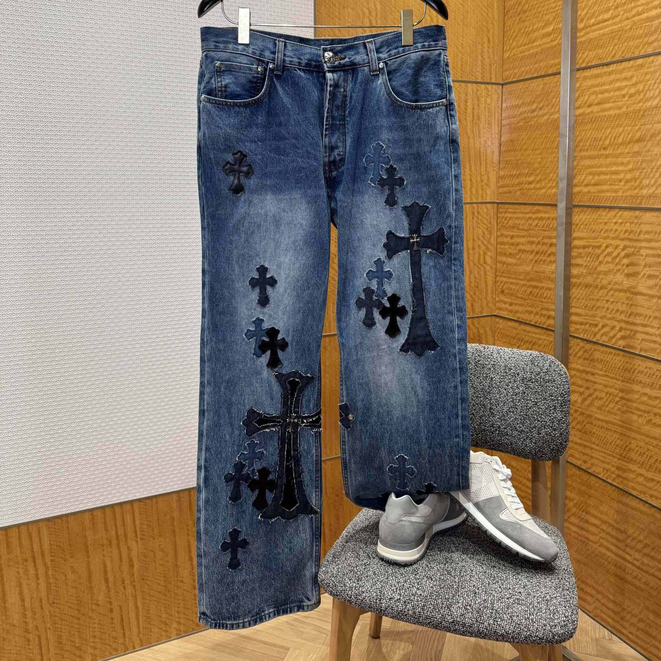 Chrome Hearts Jeans - DesignerGu