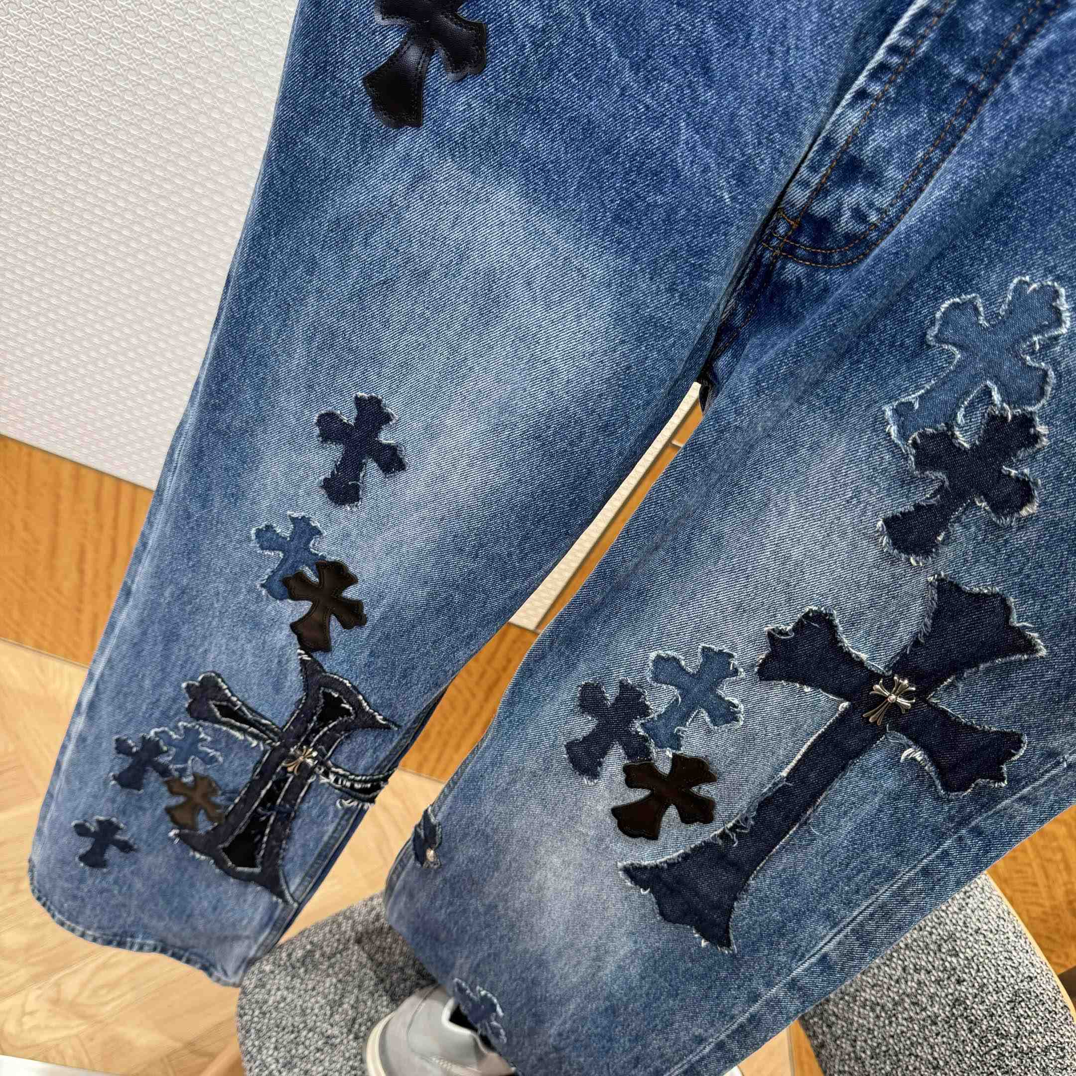 Chrome Hearts Jeans - DesignerGu