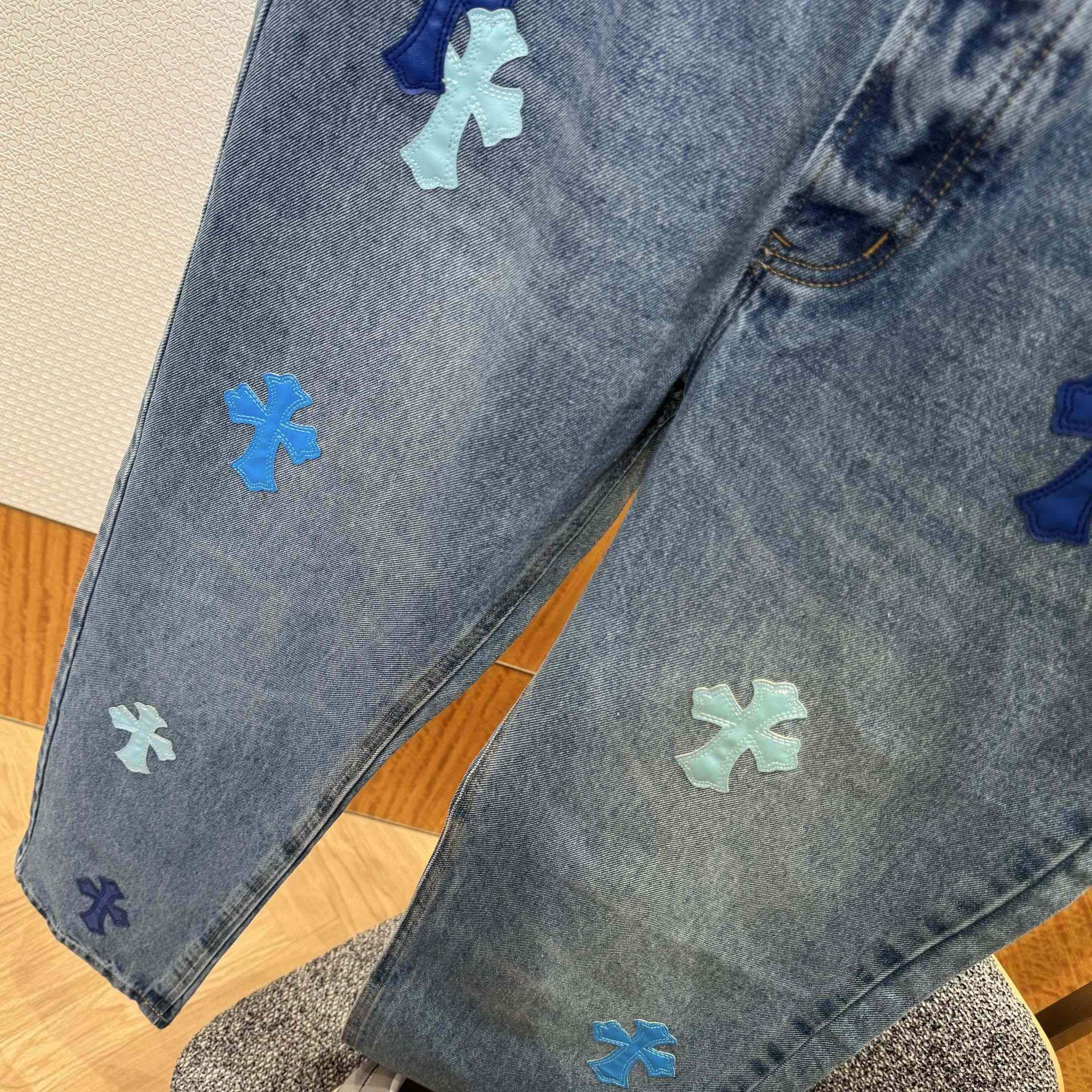Chrome Hearts Jeans - DesignerGu