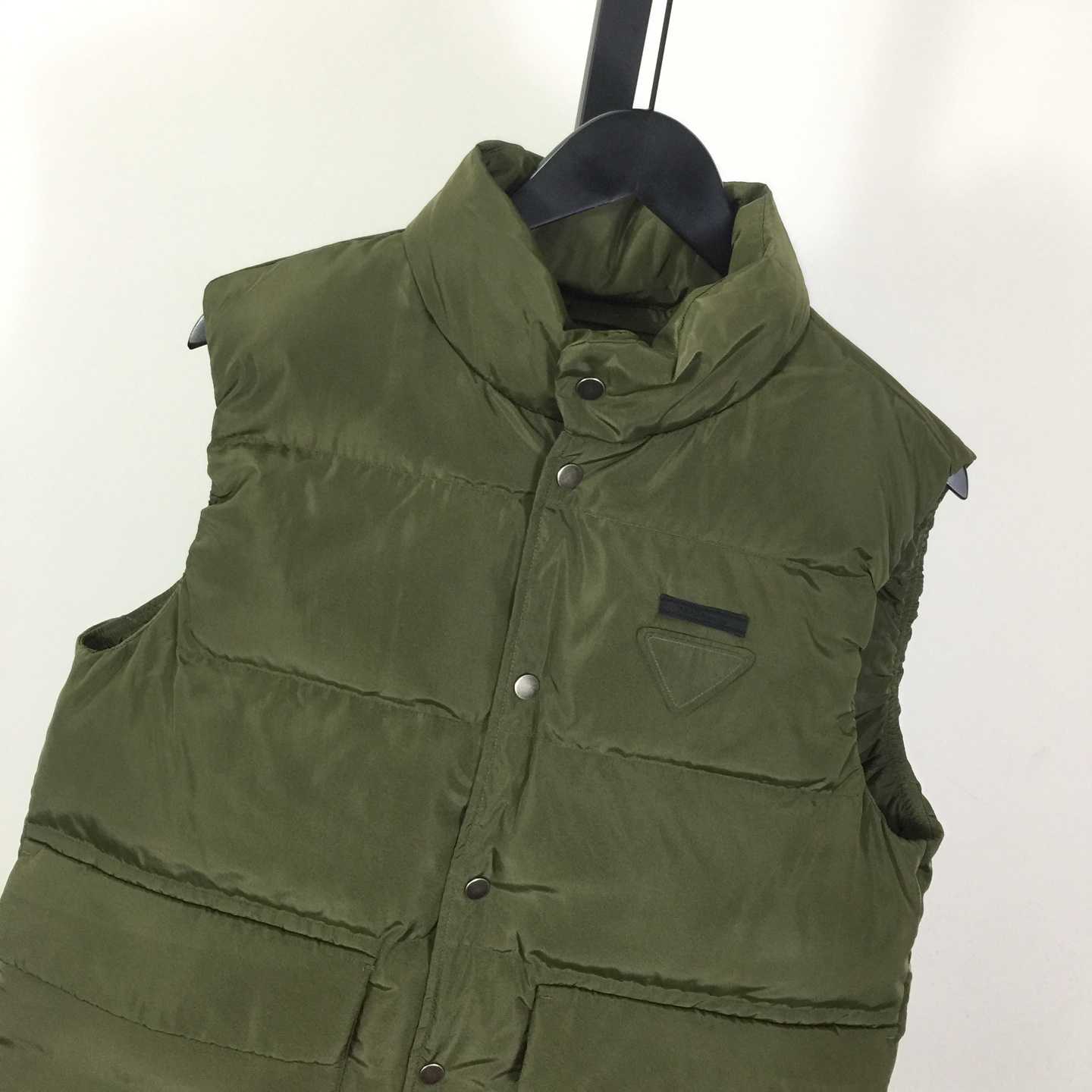 Prada Re-Nylon Puffer Vest - DesignerGu