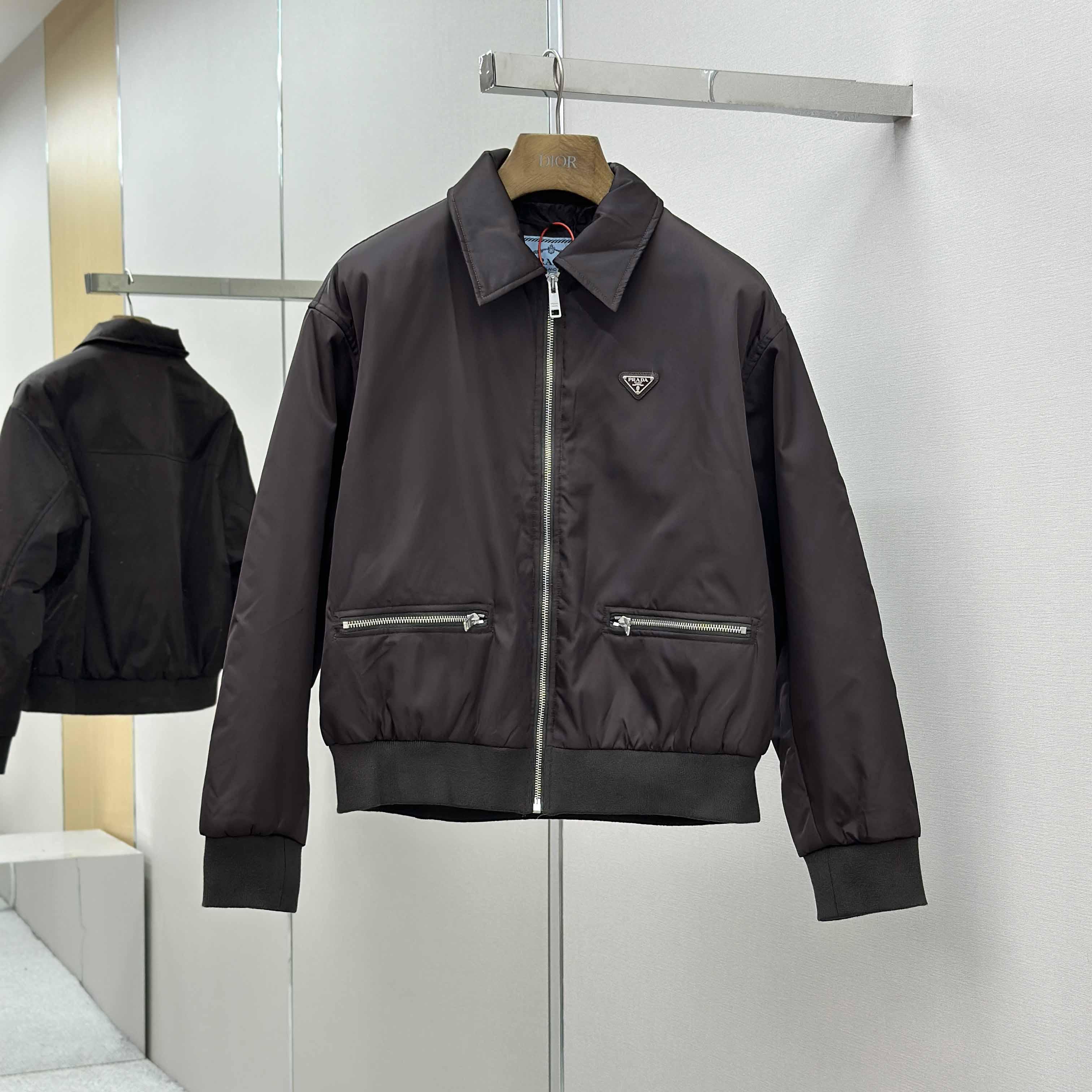 Prada Re-Nylon Blouson Jacket - DesignerGu