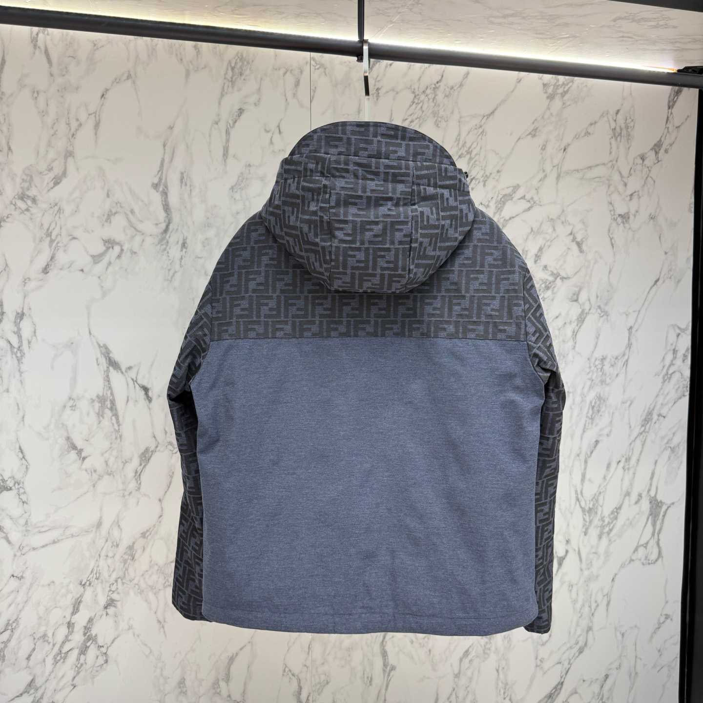 Fendi 'FF Denim Tech' Padded Jacket - DesignerGu