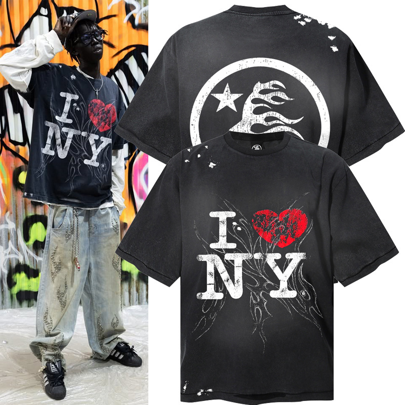 Hellstar I Heart NY T-Shirt  - DesignerGu