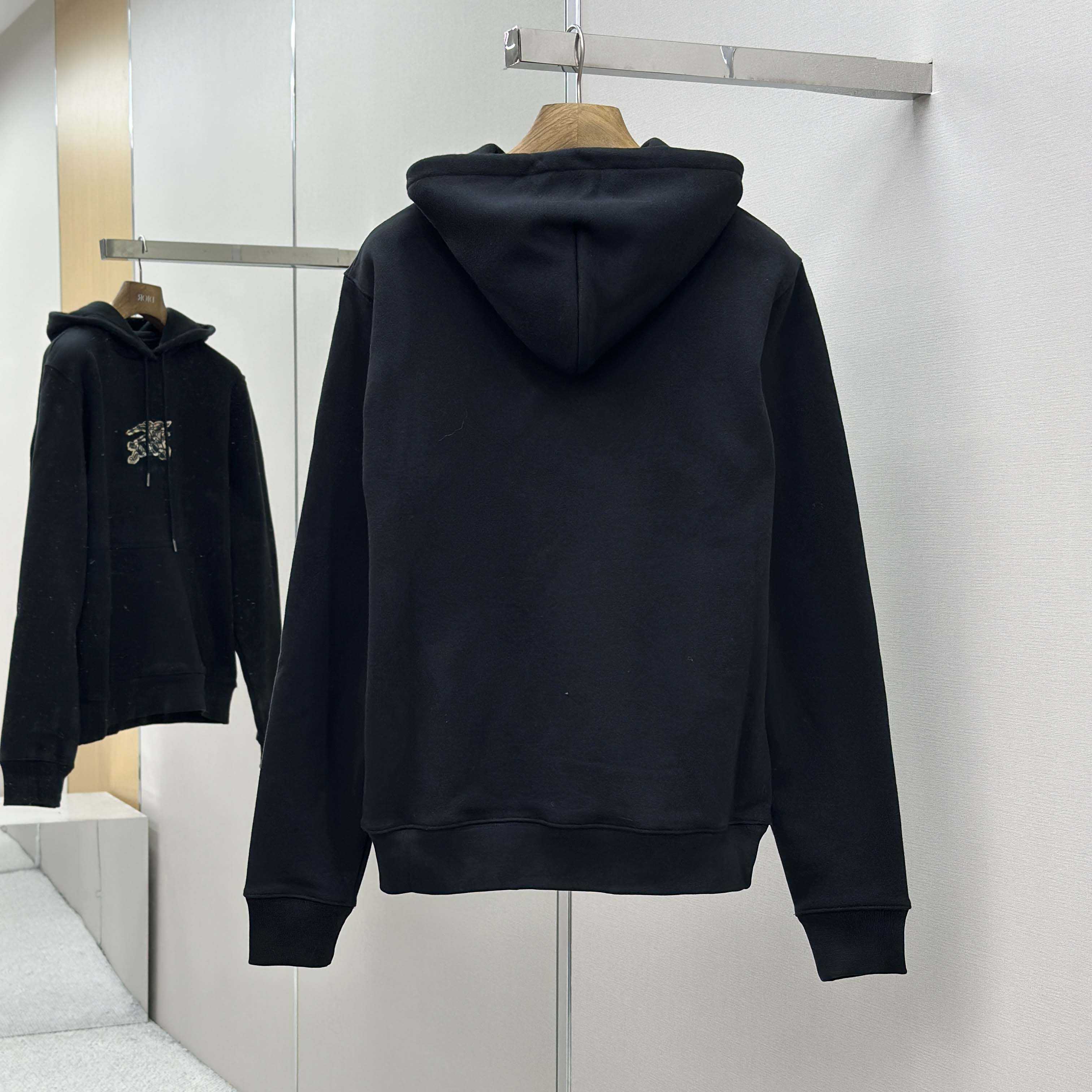 Burberry EKD Check Cotton Hoodie   - DesignerGu