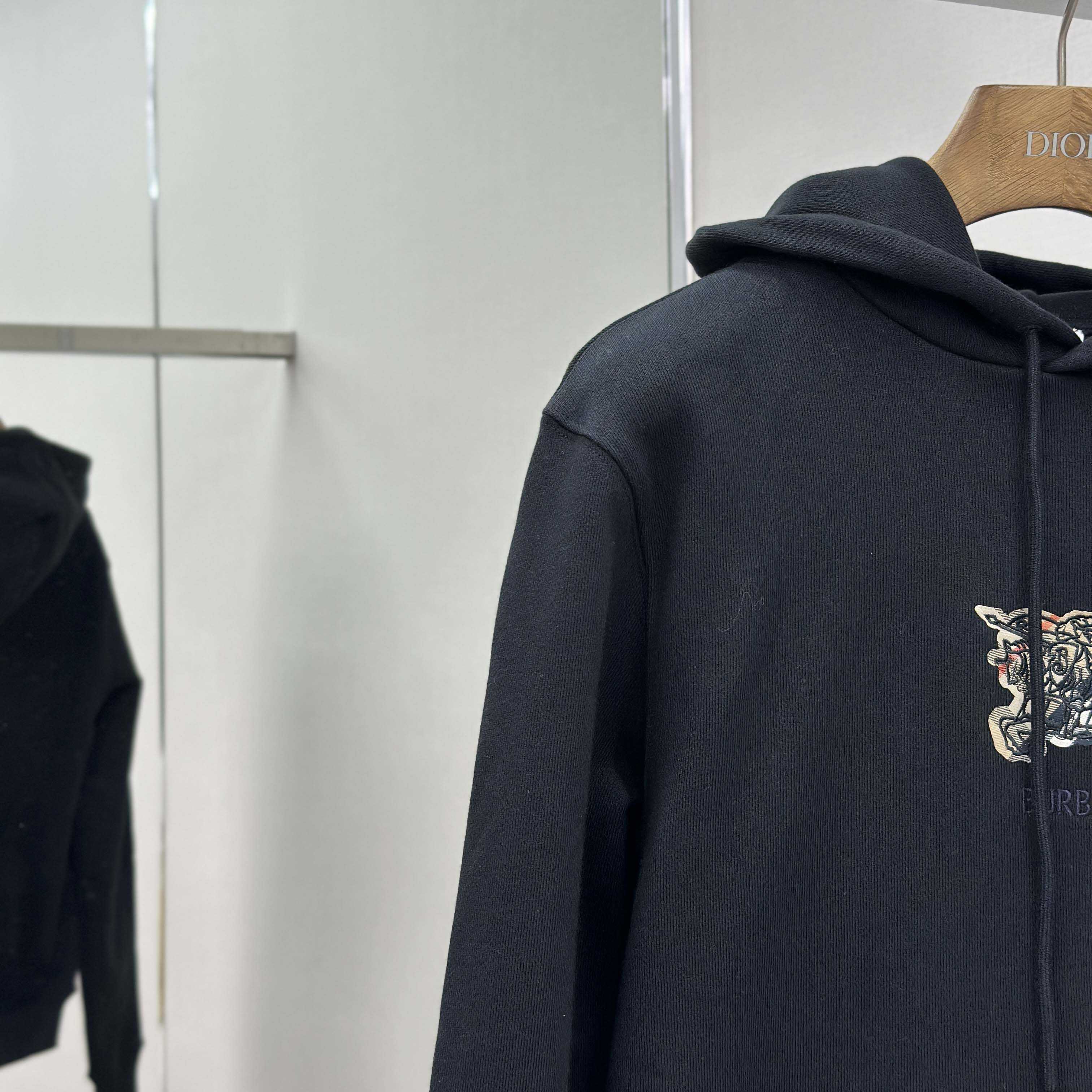 Burberry EKD Check Cotton Hoodie   - DesignerGu