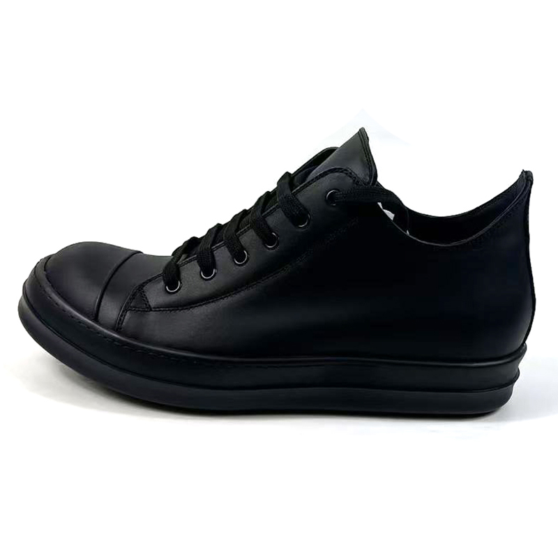 Rick Owens lace-up Leather Sneakers  - DesignerGu