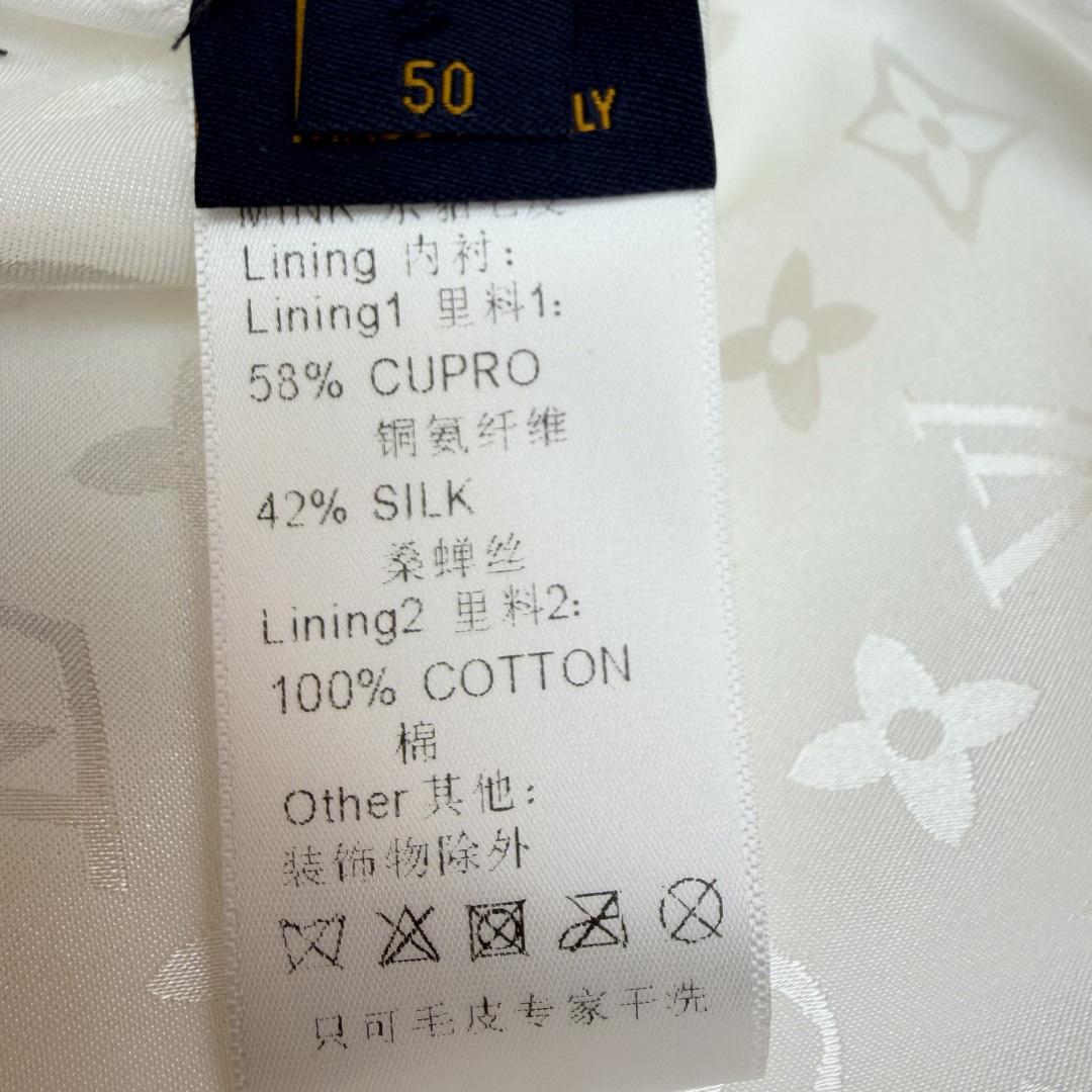 Louis Vuitton Mink Trucker Jacket   1AFXB6 - DesignerGu