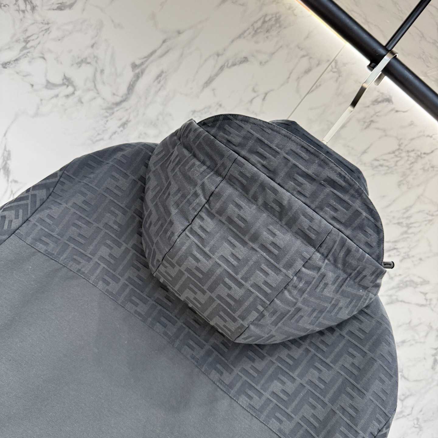 Fendi 'FF Denim Tech' Padded Jacket - DesignerGu