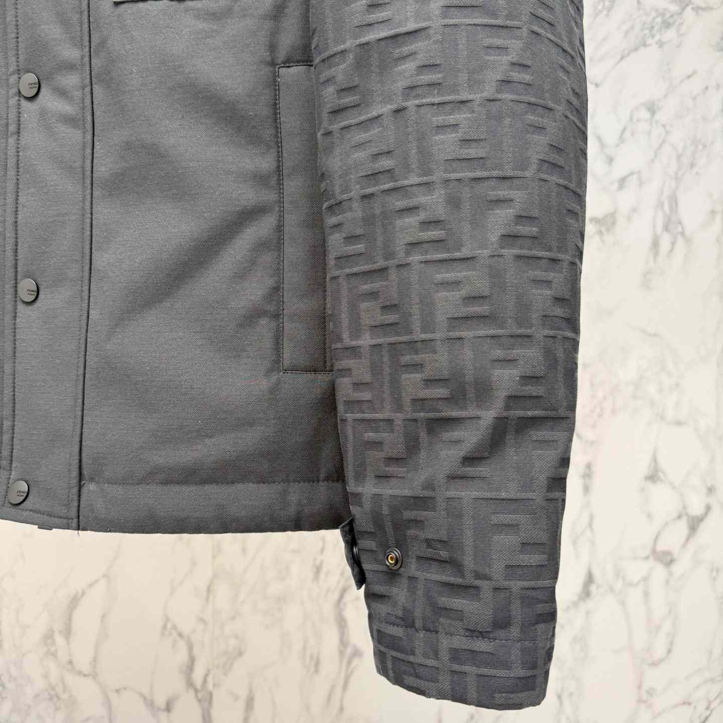 Fendi 'FF Denim Tech' Padded Jacket - DesignerGu