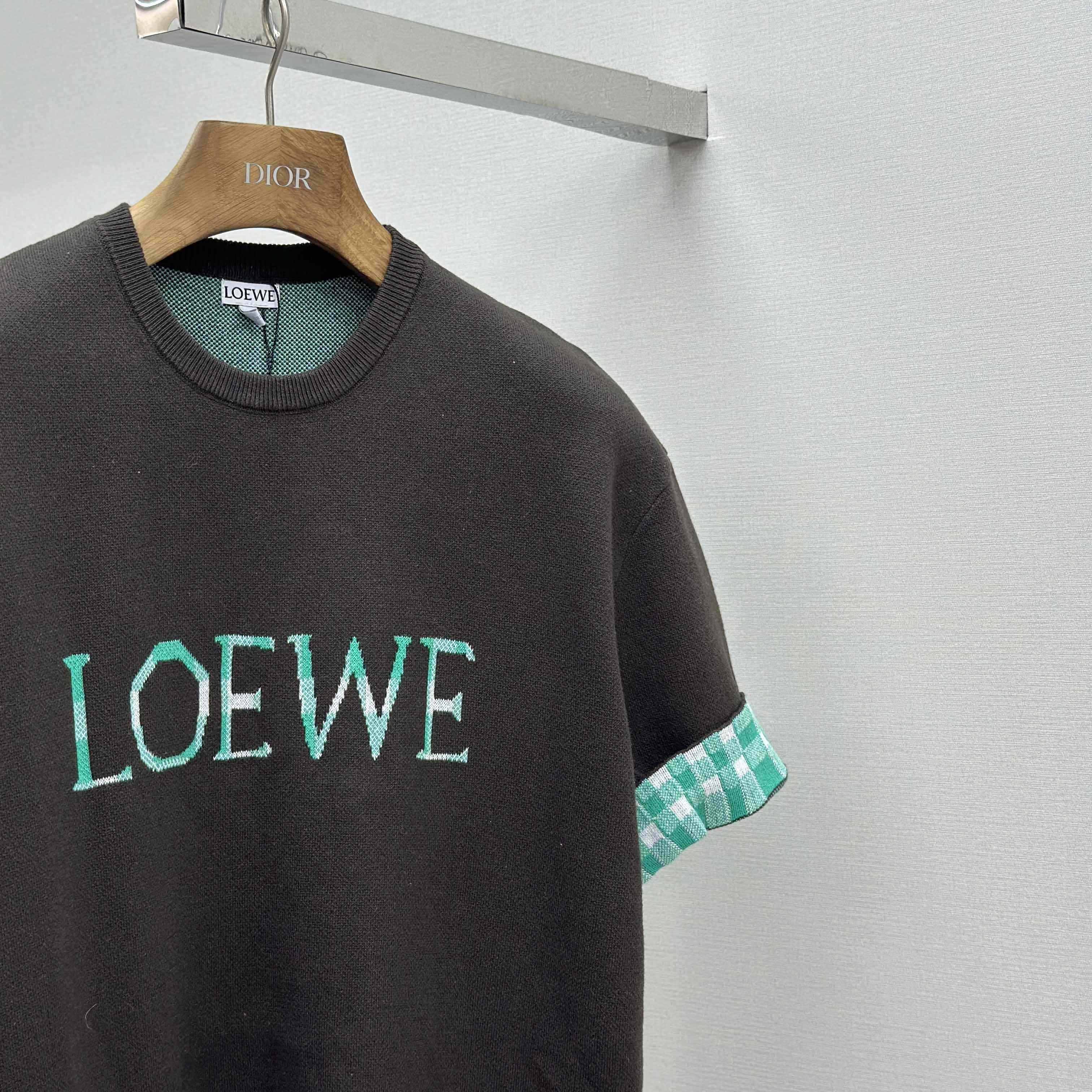 Loewe Top In Wool And Cotton - DesignerGu