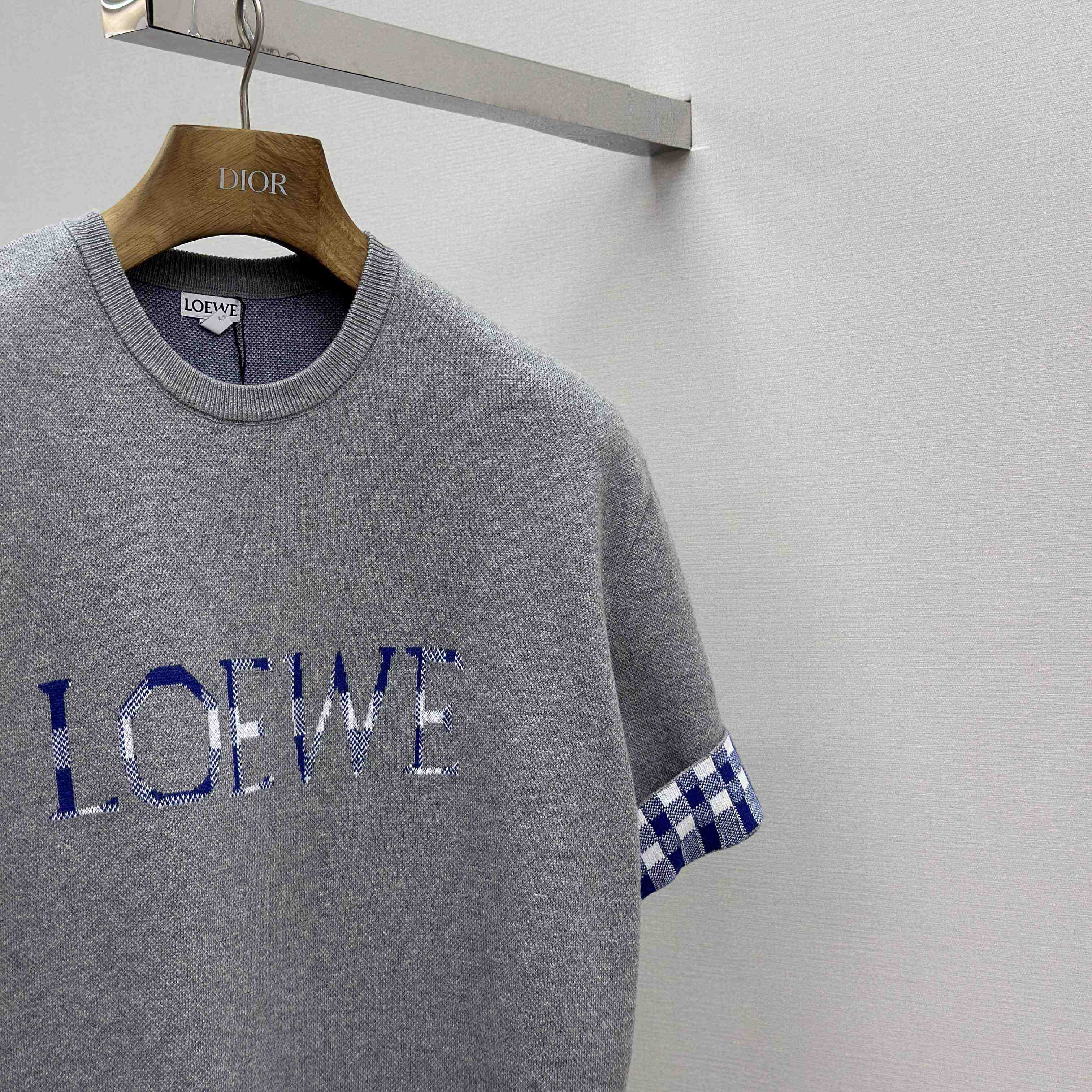 Loewe Top In Wool And Cotton - DesignerGu
