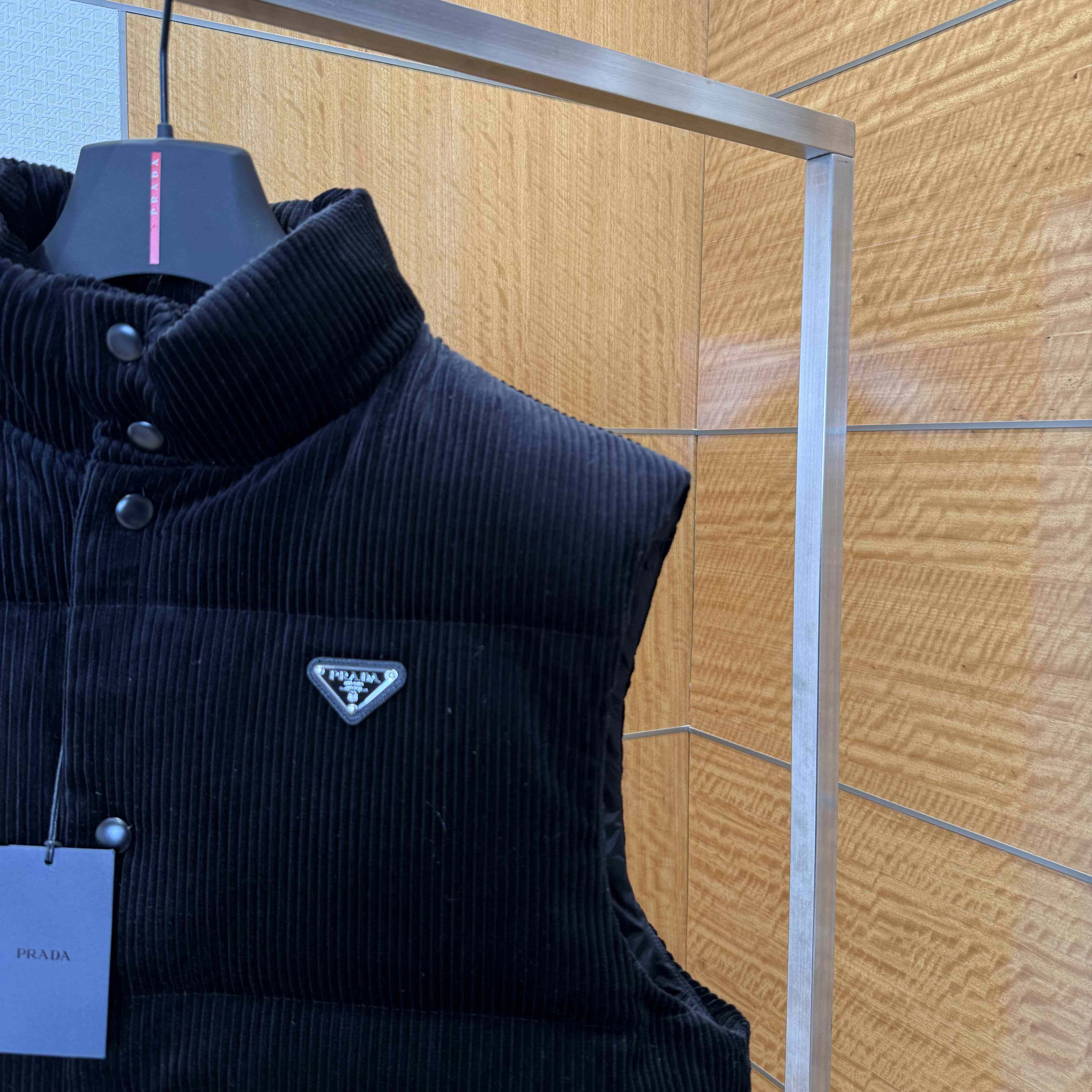 Prada Corduroy Gilet - DesignerGu