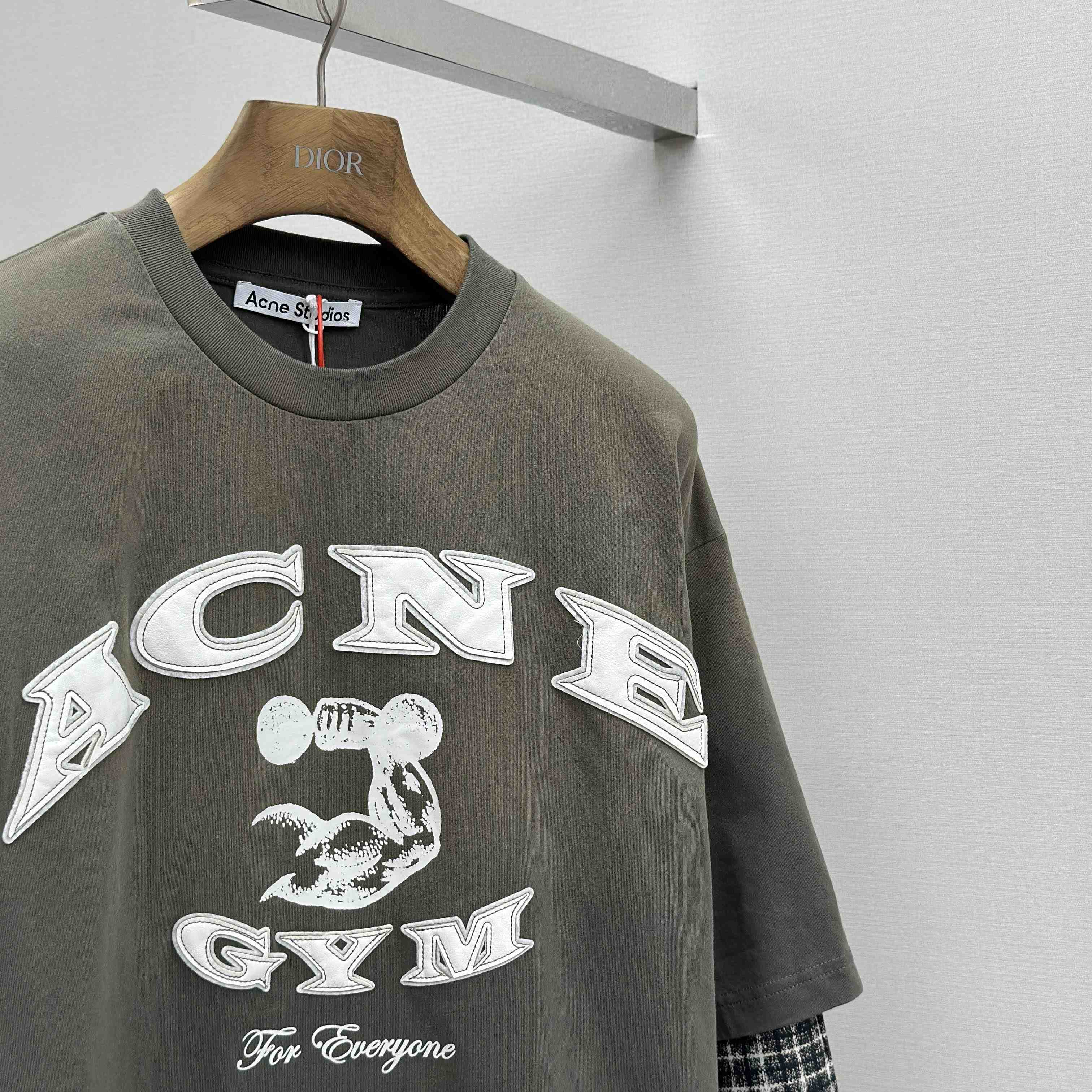 Acne Studios Layered Logo T-shirt - DesignerGu