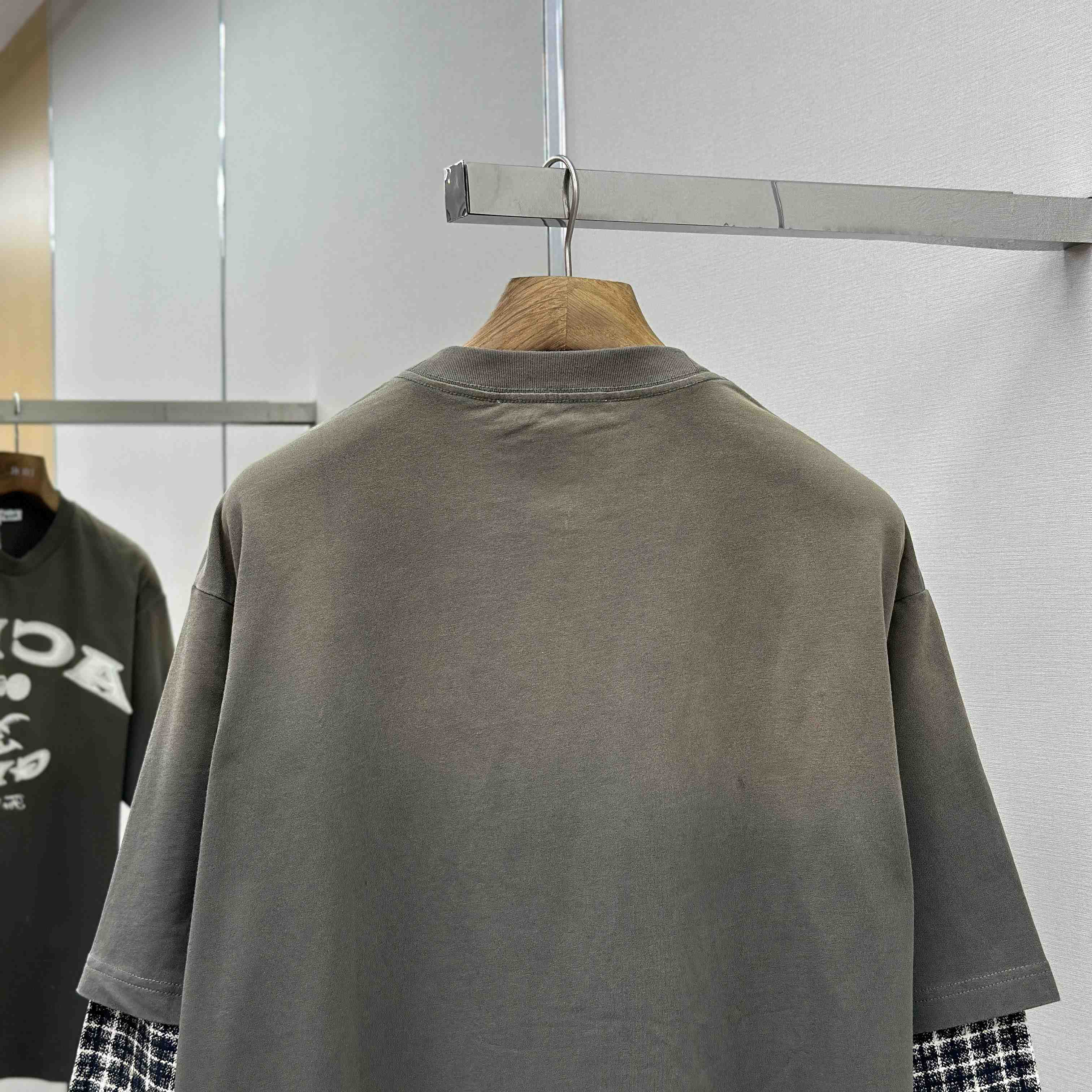 Acne Studios Layered Logo T-shirt - DesignerGu