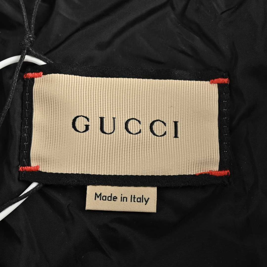 Gucci GG Nylon Canvas Down Jacket - DesignerGu