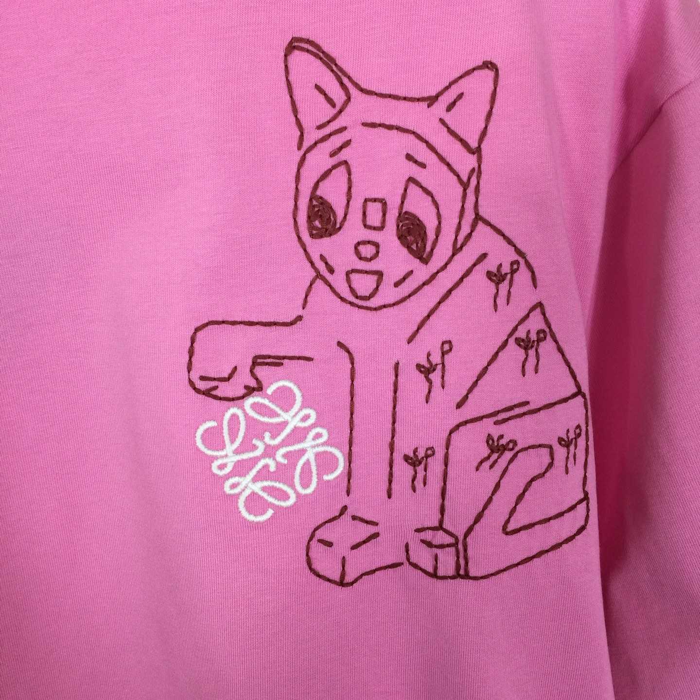 Loewe Relaxed Fit T-shirt In Cotton - DesignerGu