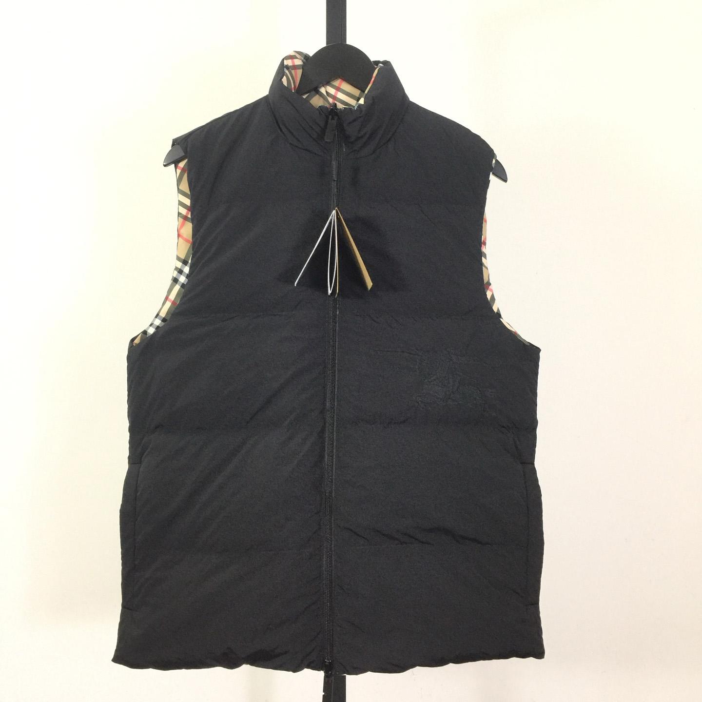 Burberry Reversible Check Puffer Gilet - DesignerGu