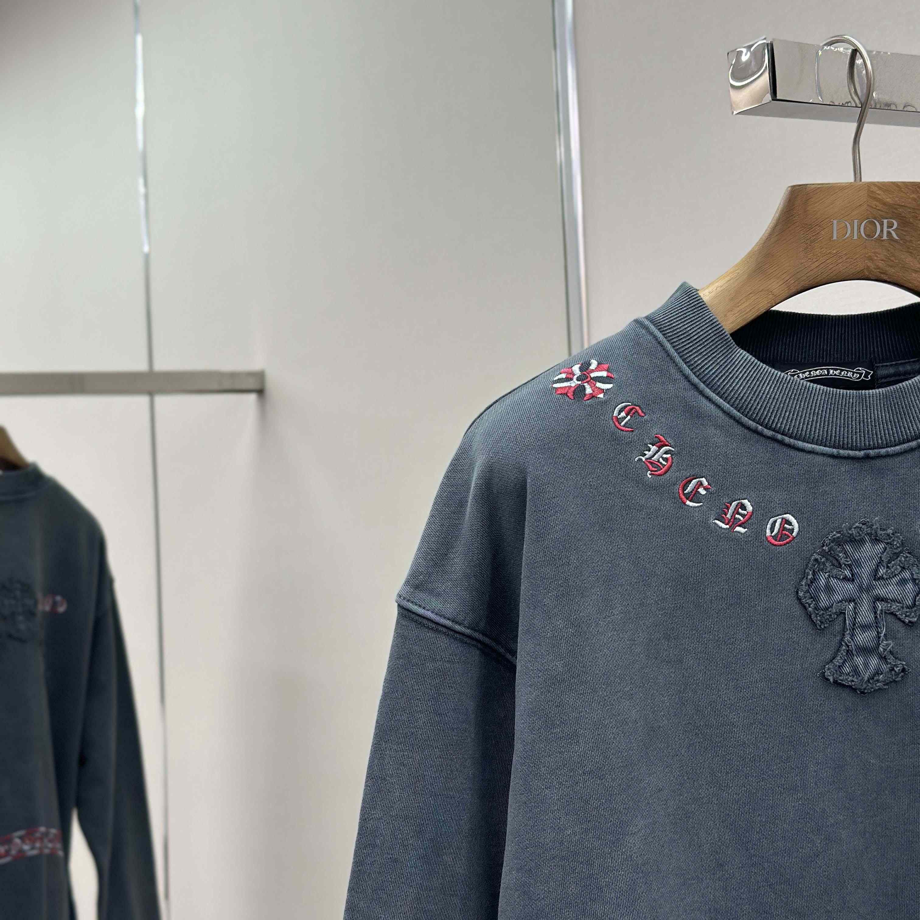 Chrome Hearts Cotton Sweatshirt - DesignerGu