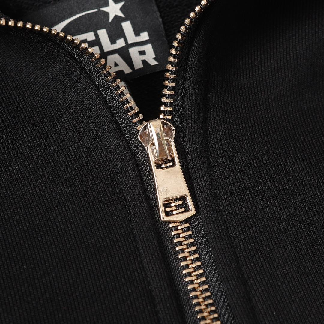 Hellstar Half Zip Sweatshirt - DesignerGu