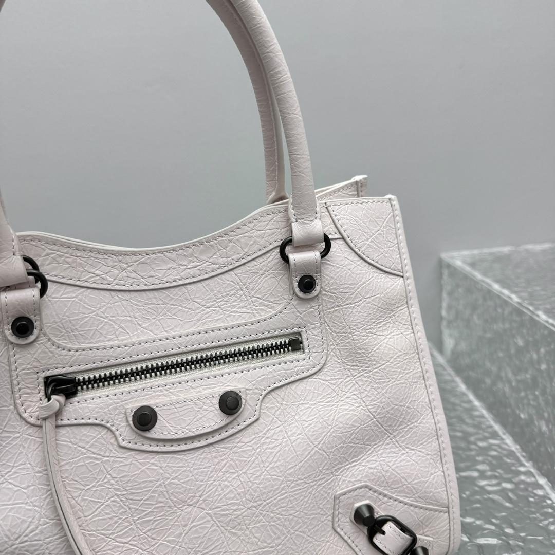 Balenciaga Le City Tote Bag Mini In Petal Pink - DesignerGu