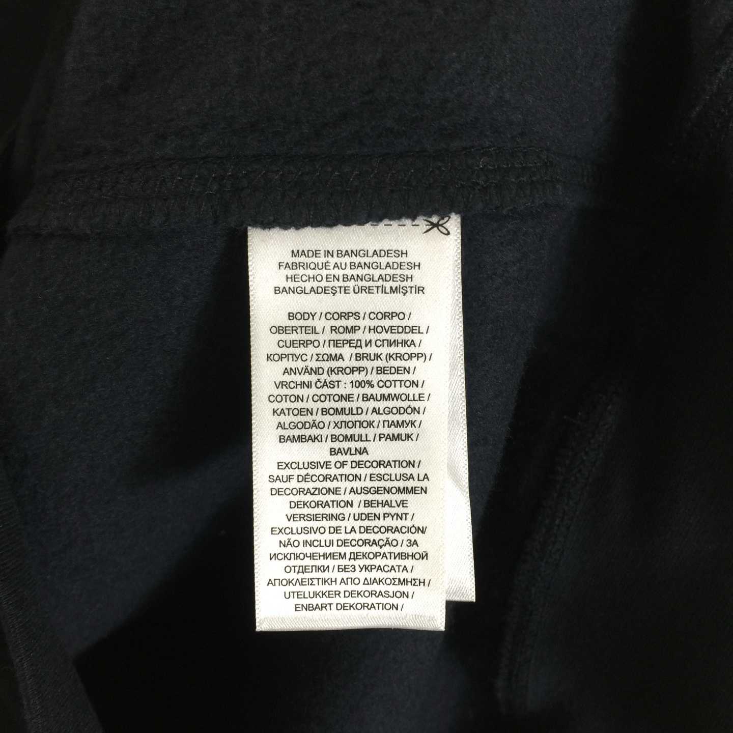 Ralph Lauren navy-blue Cotton-blend Crewneck - DesignerGu