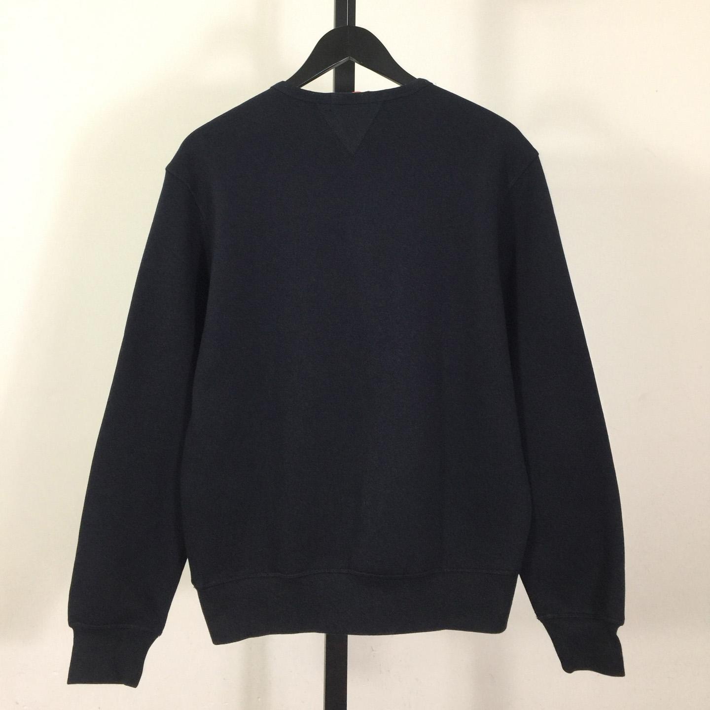 Ralph Lauren navy-blue Cotton-blend Crewneck - DesignerGu