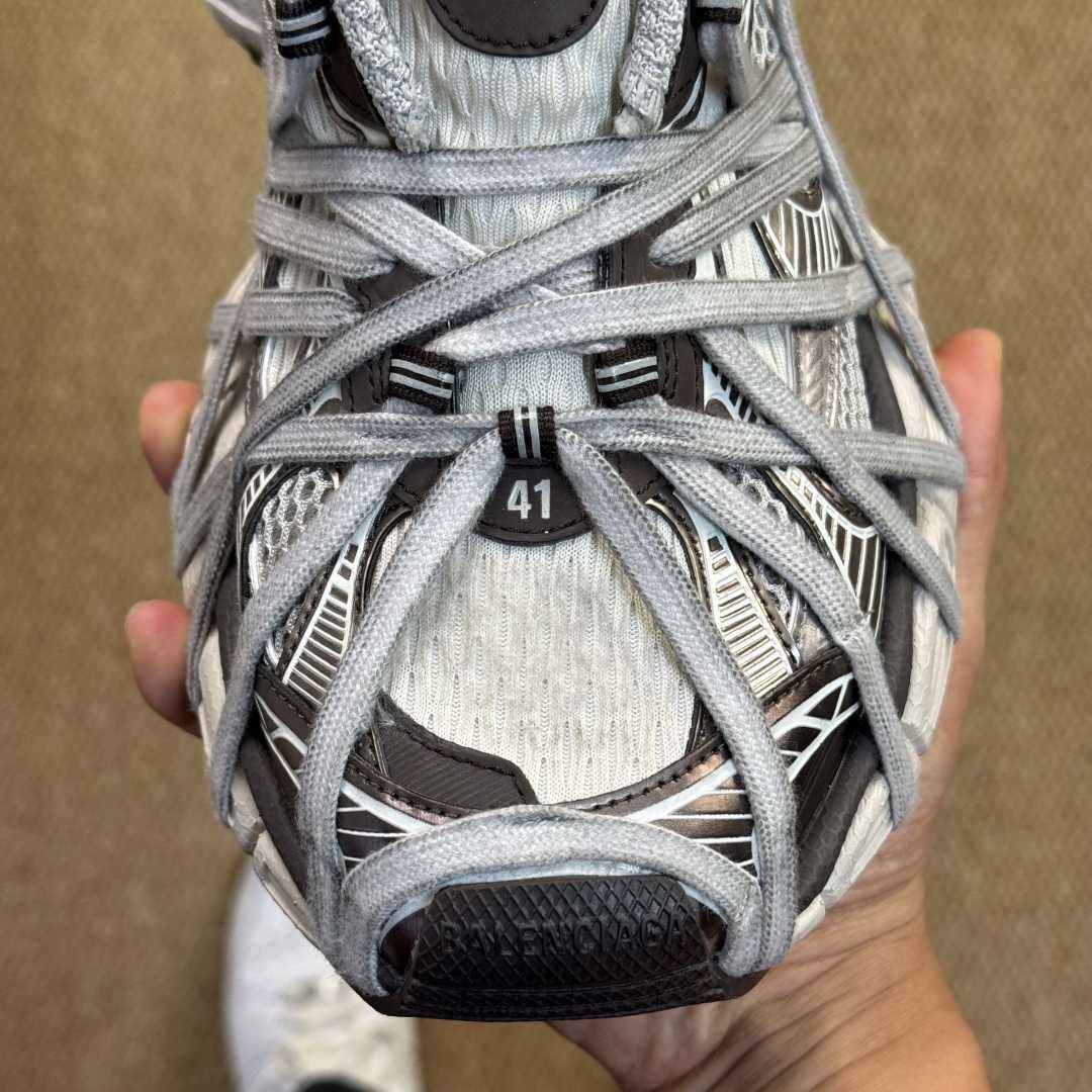 Balenciaga 3XL “Spider-Man” Lace-Up Sneaker – Grey  - DesignerGu