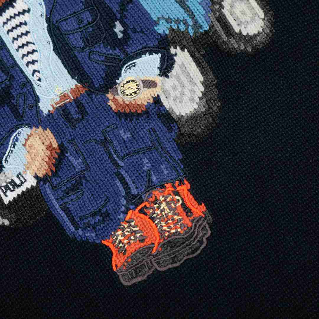 Ralph Lauren Polo Bear Cotton Sweater - DesignerGu