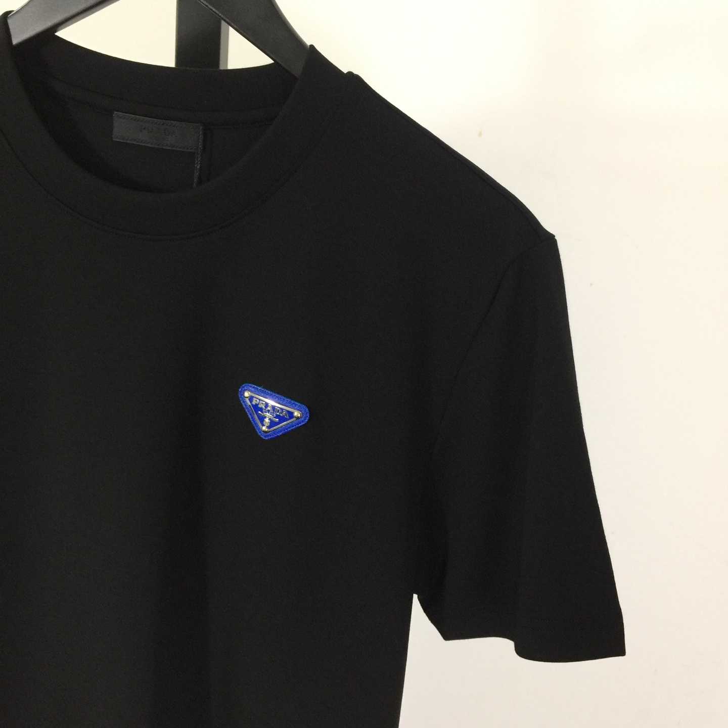 Prada Logo Cotton Tee - DesignerGu