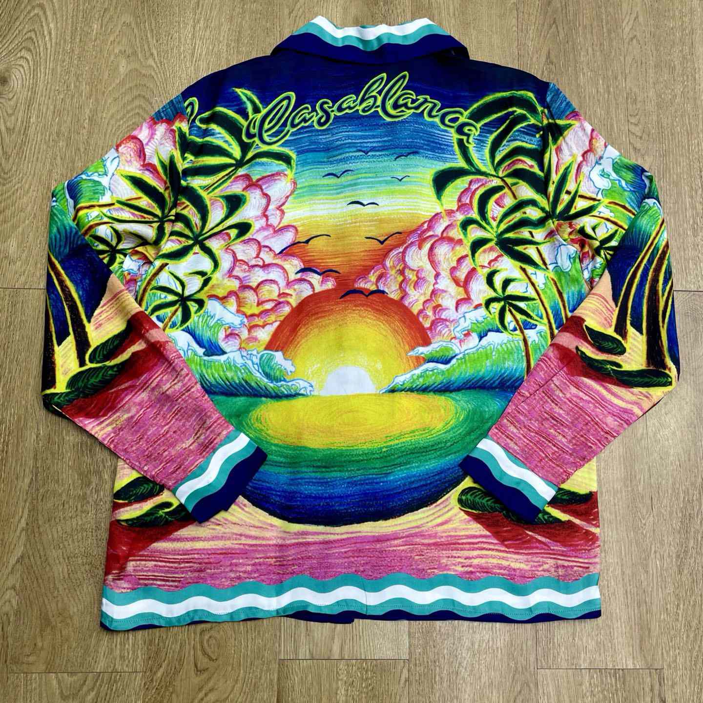 Casablanca Danse De La Mer Shirt   CA3547 - DesignerGu