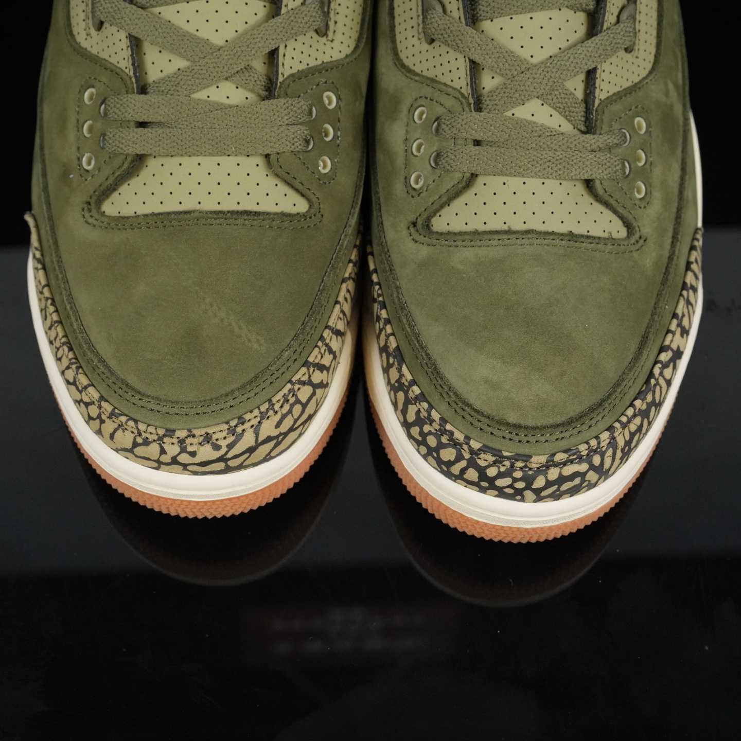 Air Jordan 3 “Medium Olive” Retro Lifestyle Sneakers DN3707-202 - DesignerGu