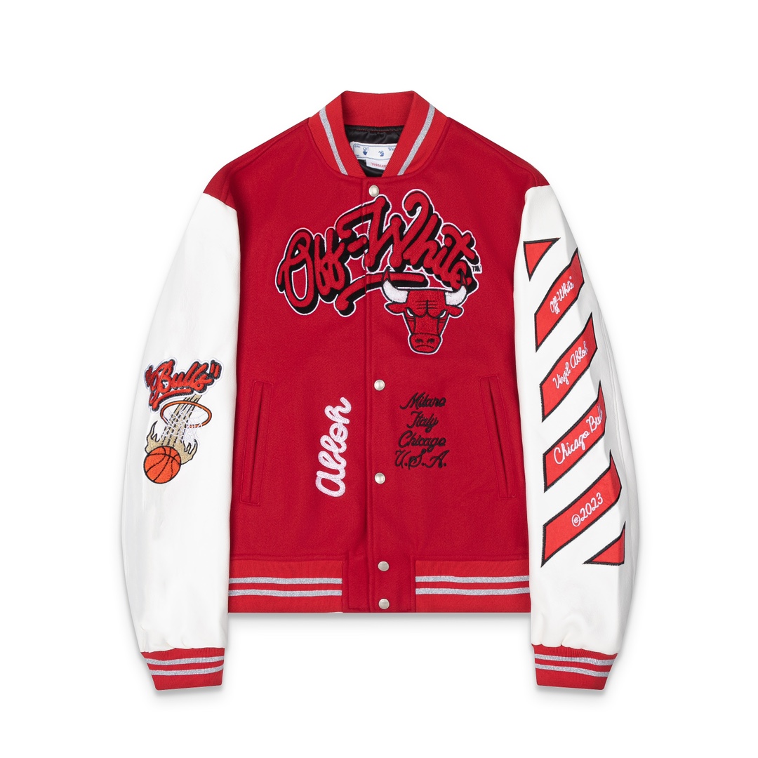 Off-White™ c/o Chicago Bulls Red Varsity - DesignerGu