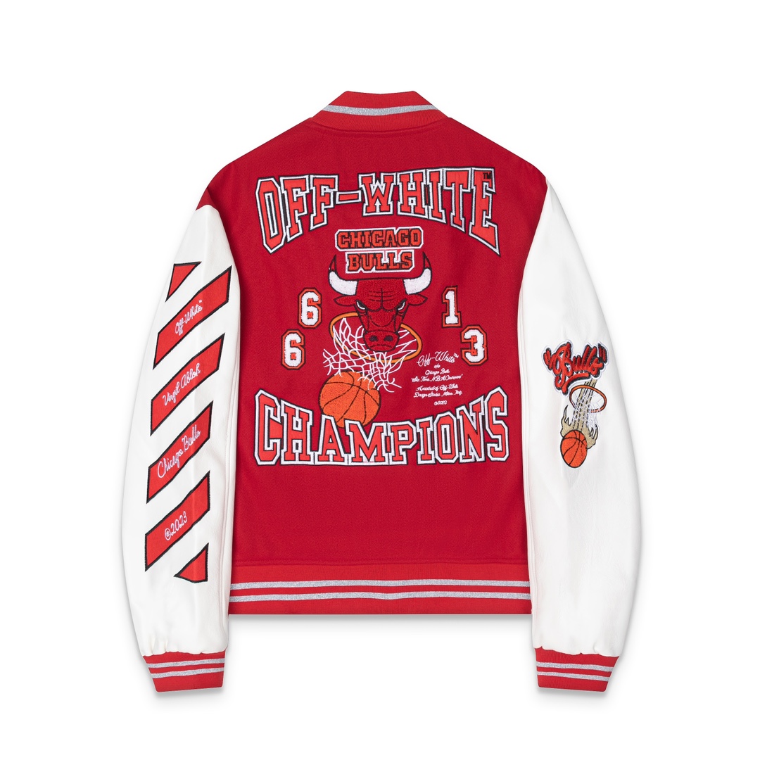 Off-White™ c/o Chicago Bulls Red Varsity - DesignerGu