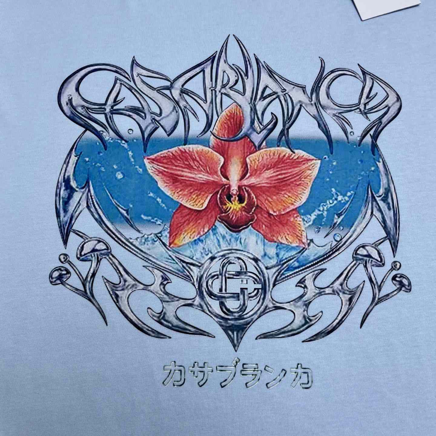 Casablanca Blades Oversized Short Sleeve T-Shirt   C1085 - DesignerGu